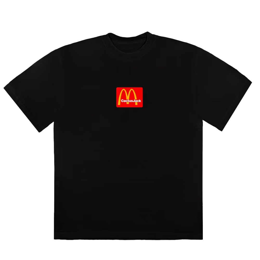 Travis Scott x McDonald's Sesame II T-shirt Black/Red