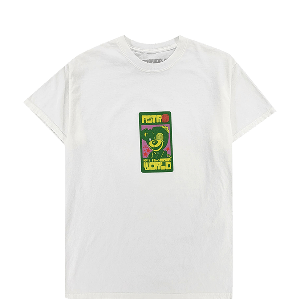 Travis Scott Scare Bear Tee II Weiß