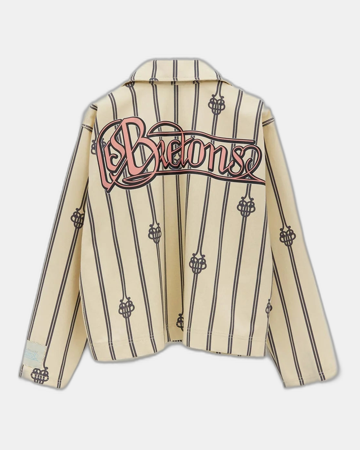 Ugo Boulard Cotton Canvas "Vareus" Jacket With Large UB Monogram