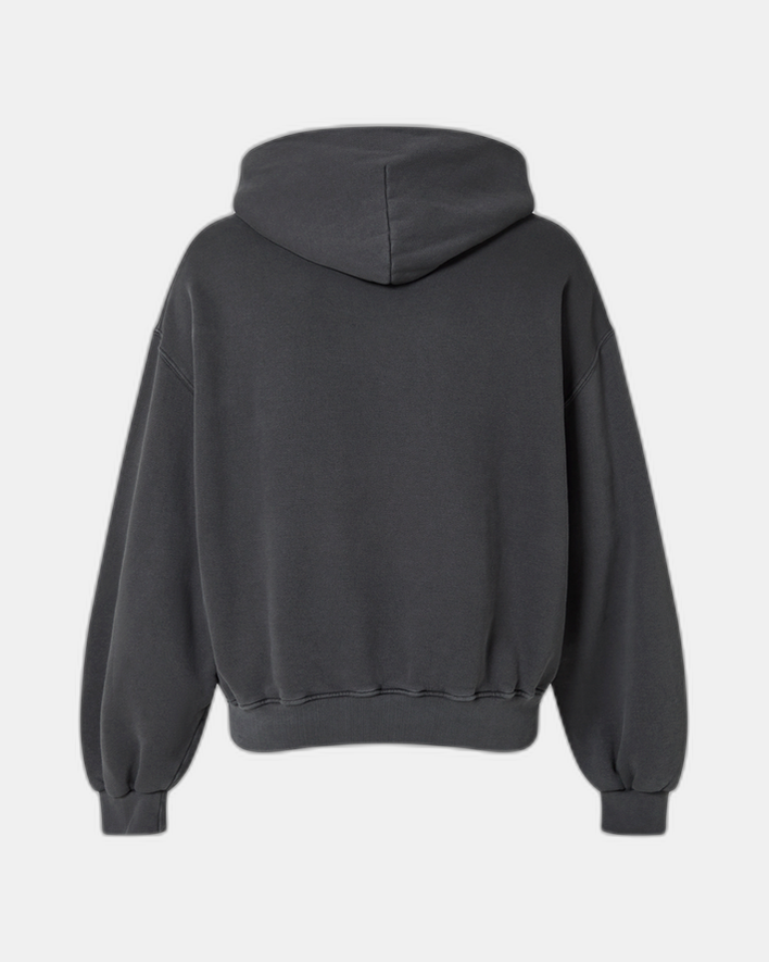 Velor Garments 450 GSM 'Anthracite' Hoodie