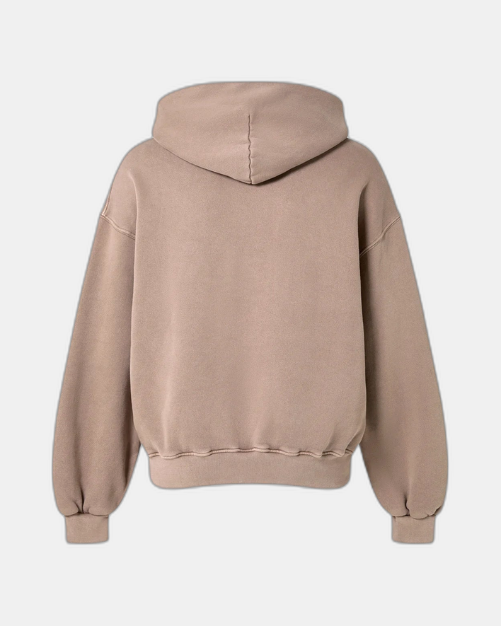 Velour Garments 450 GSM 'Vintage Taupe' Hoodie
