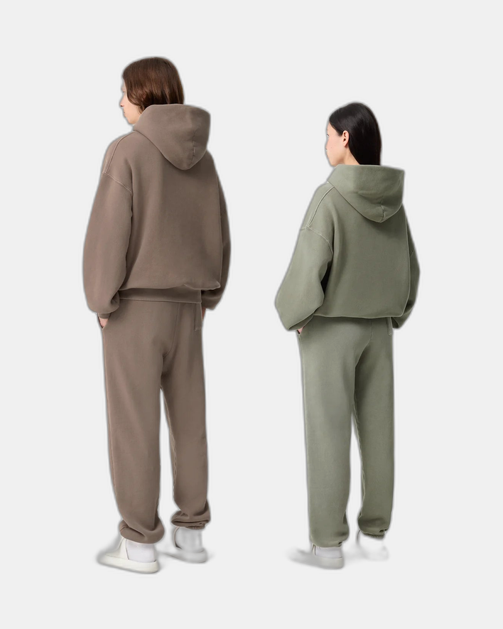 Velour Garments 450 GSM 'Vintage Taupe' Hoodie