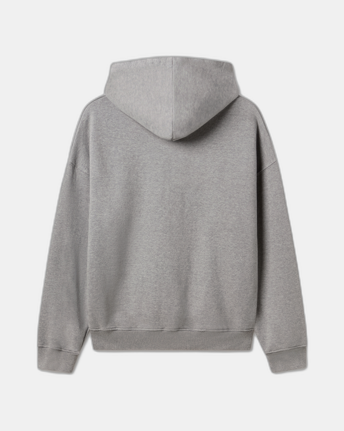 Velor Garments 600 GSM 'Ash Grey' Hoodie