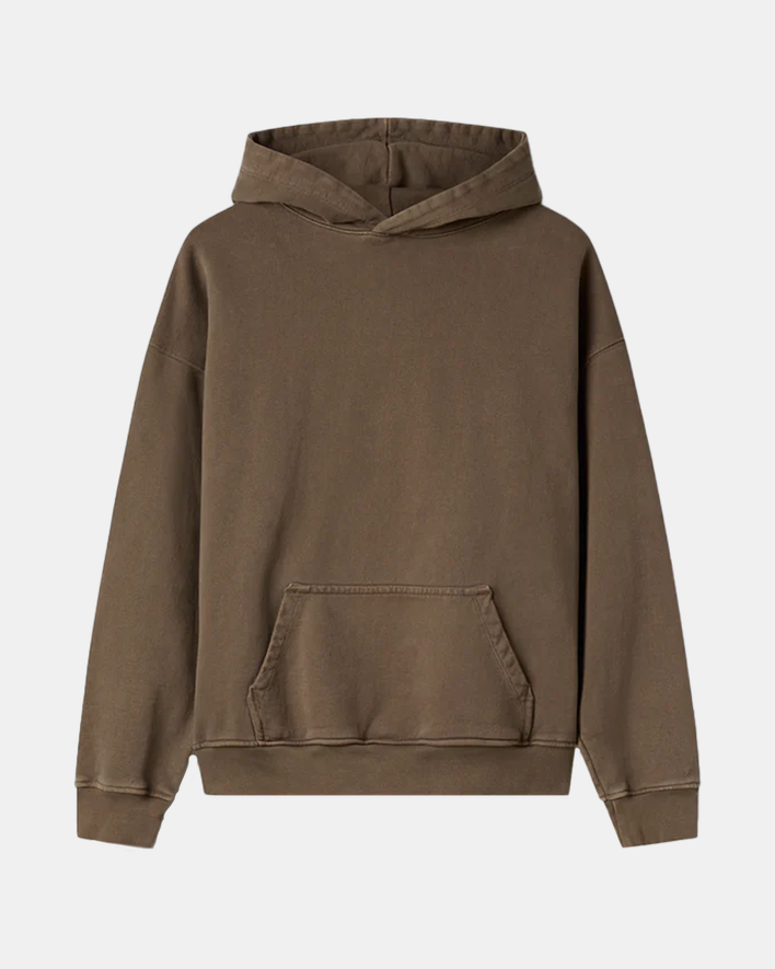 Velor Garments 600 GSM 'Mocha Brown' Hoodie