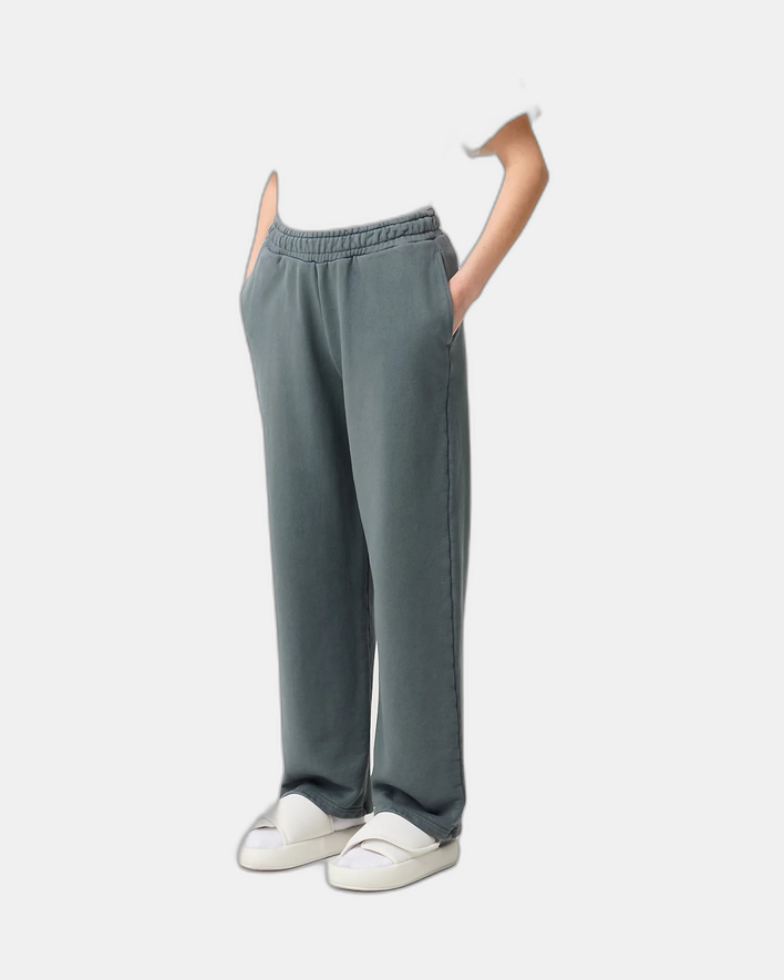 Velours-Kleidungsstücke, 600 g/m², „Vintage Taupe“, gerade geschnittene Hose
