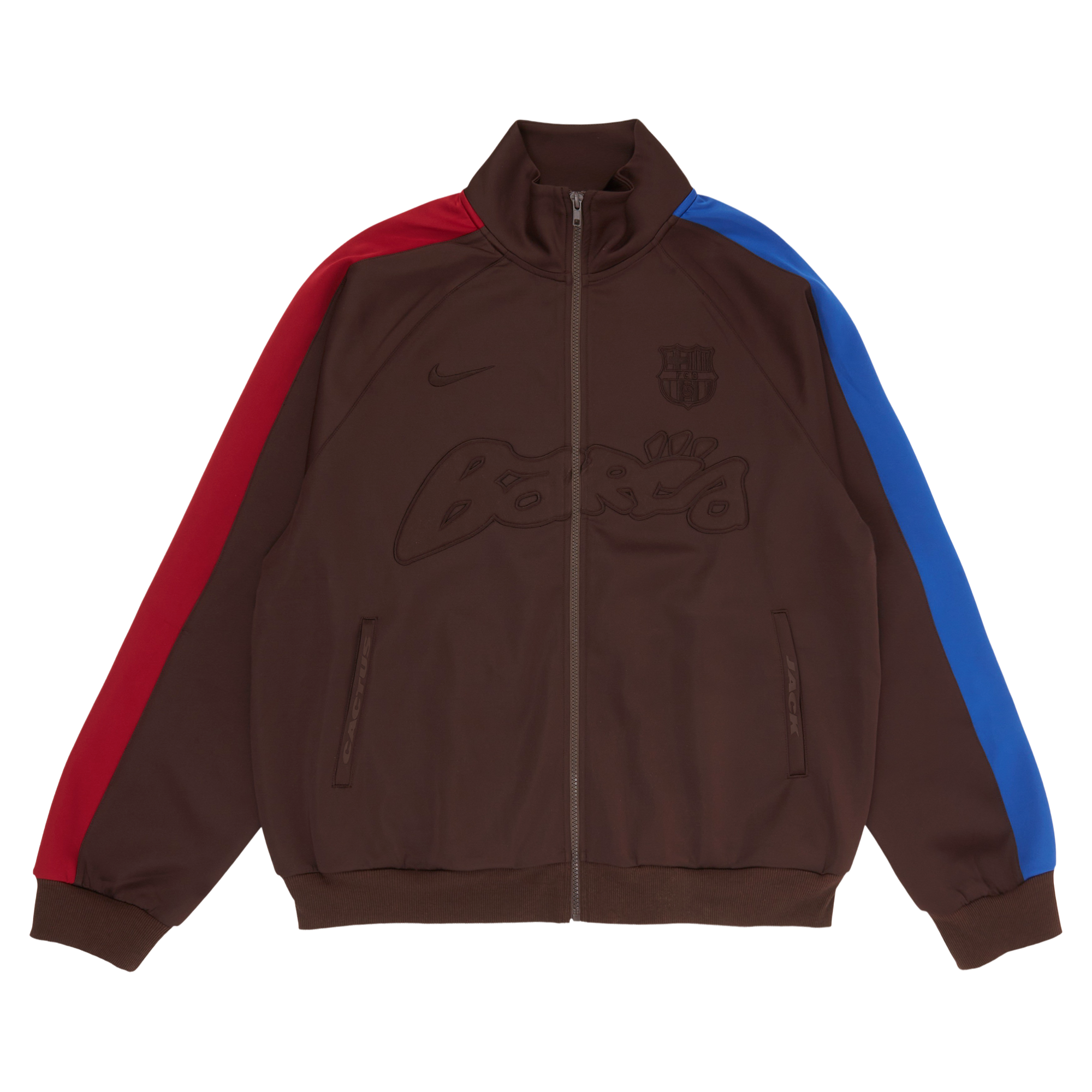 CJ X NIKE X FCB BARÇA RETRO ZIP ANTHEM JACKET