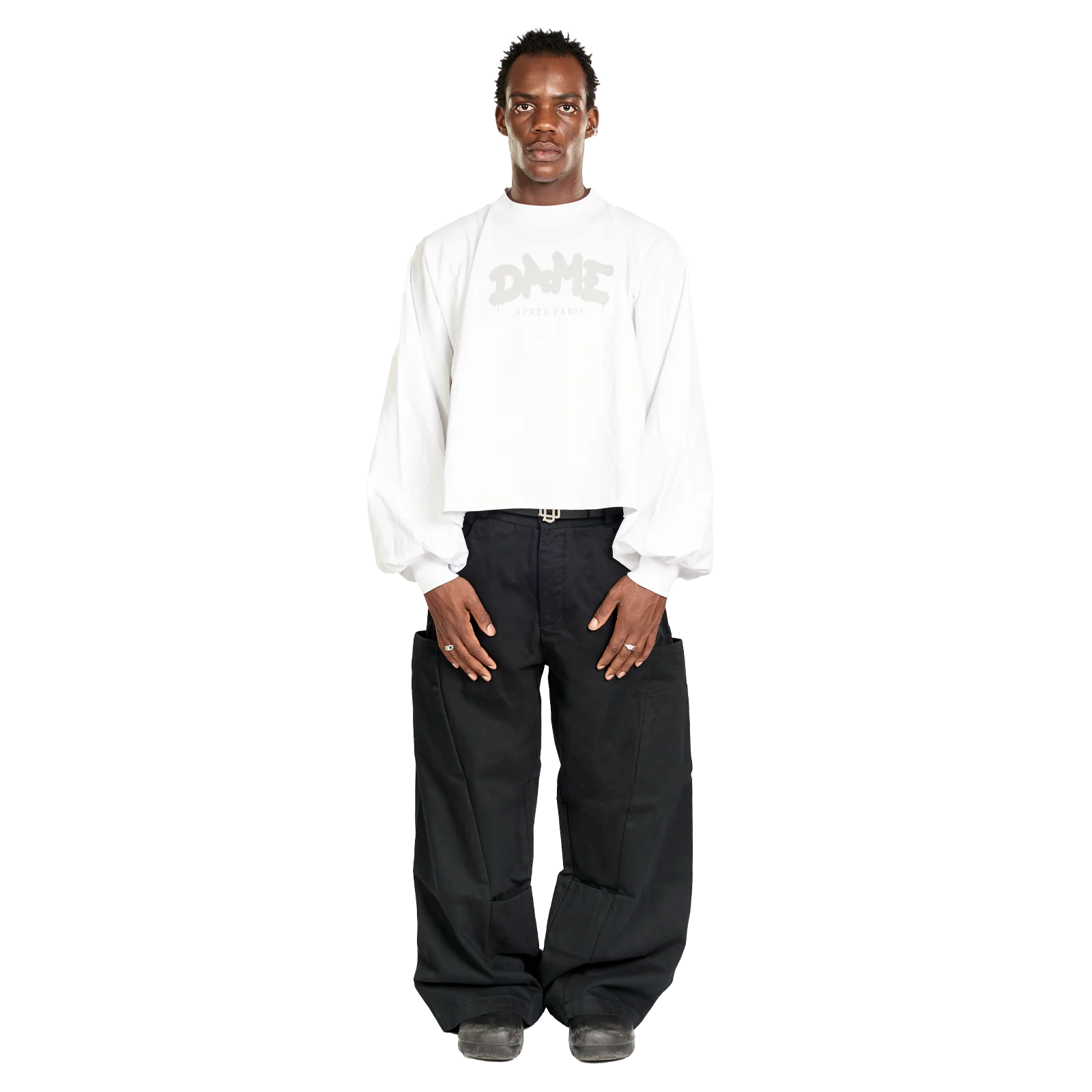 Dame Après Paris White Uniform LS Tee