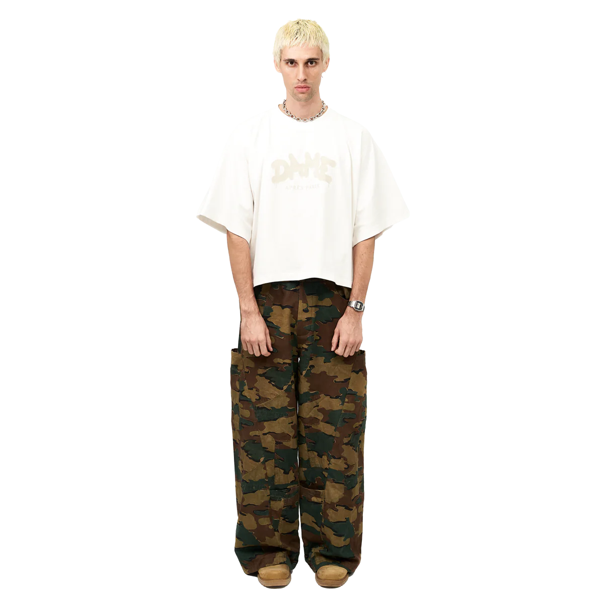 Dame Après Paris White Uniform Tee