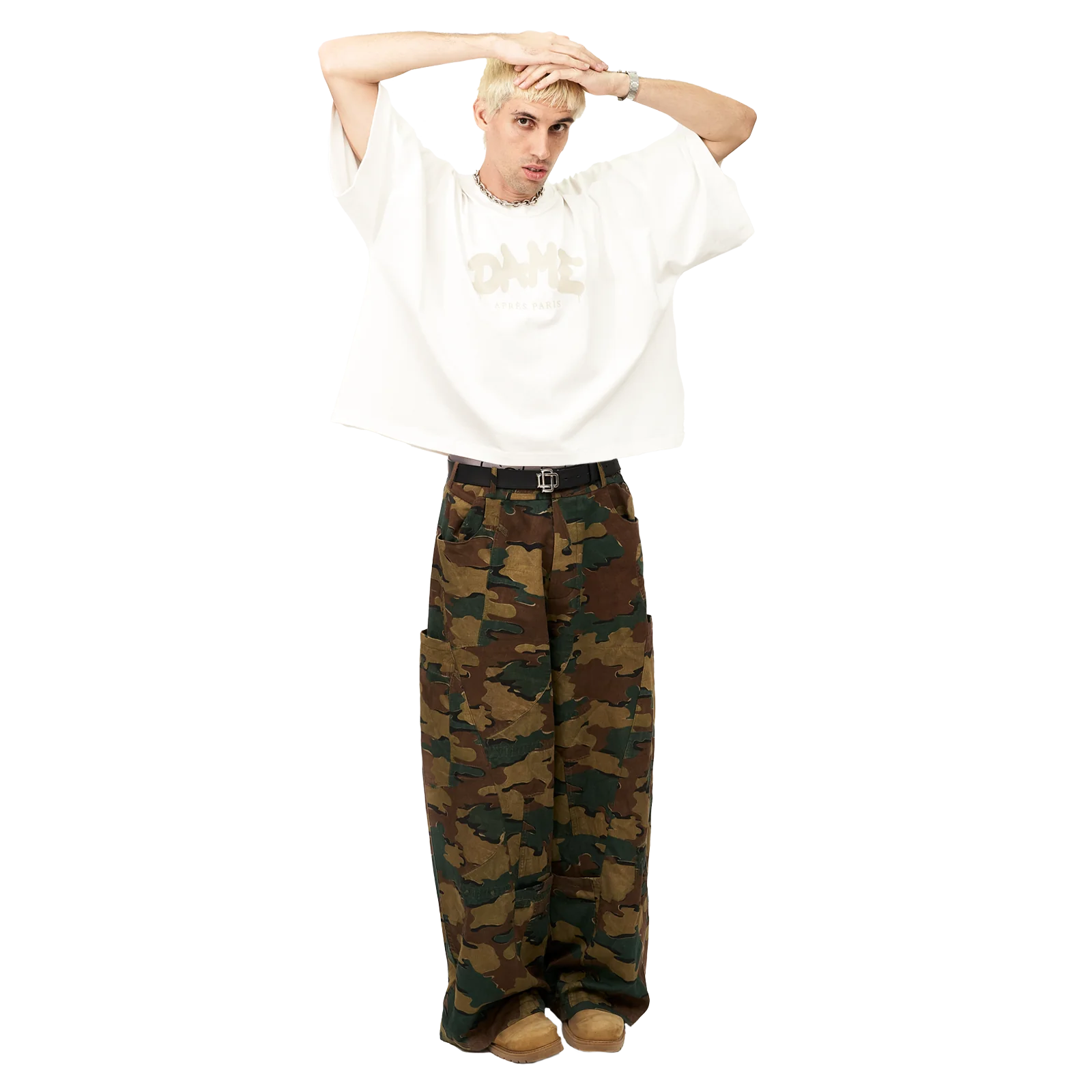 Dame Après Paris White Uniform Tee