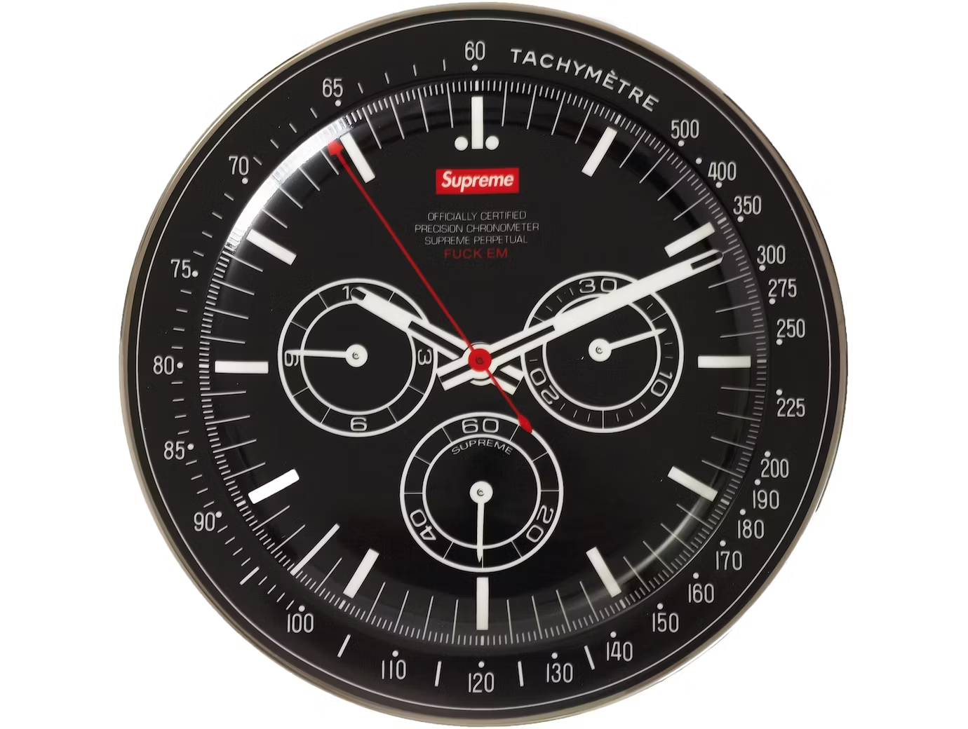Supreme Watch Plate Black