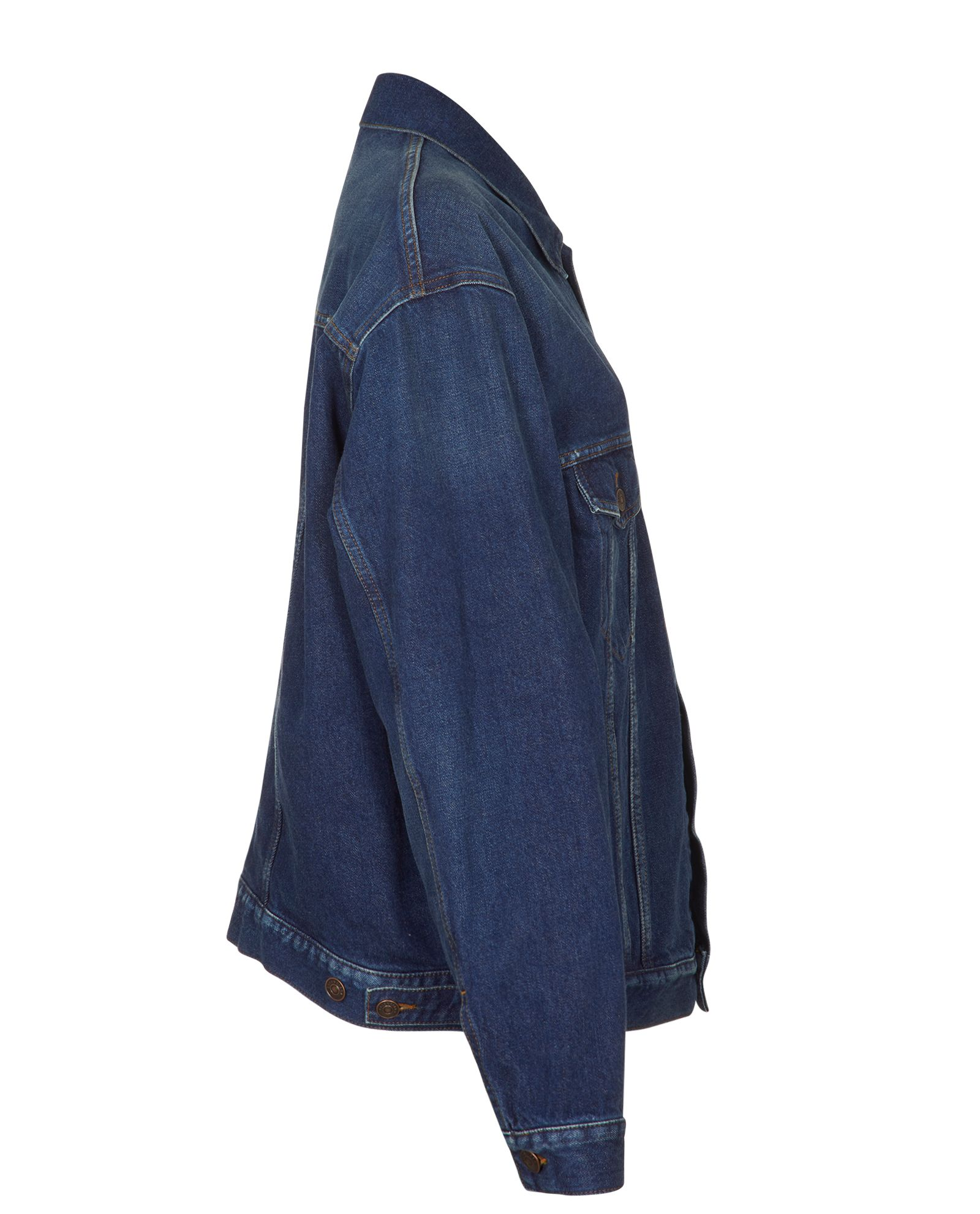 Balenciaga Denim O/S You Are The World Jacket THE GARDEN