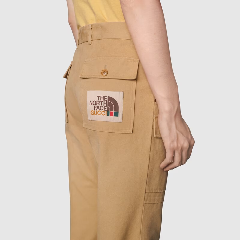 Gucci x The North Face Canvas Cargo Beige – The Garden Gucci x The North Face Canvas Cargo Beige – The Garden