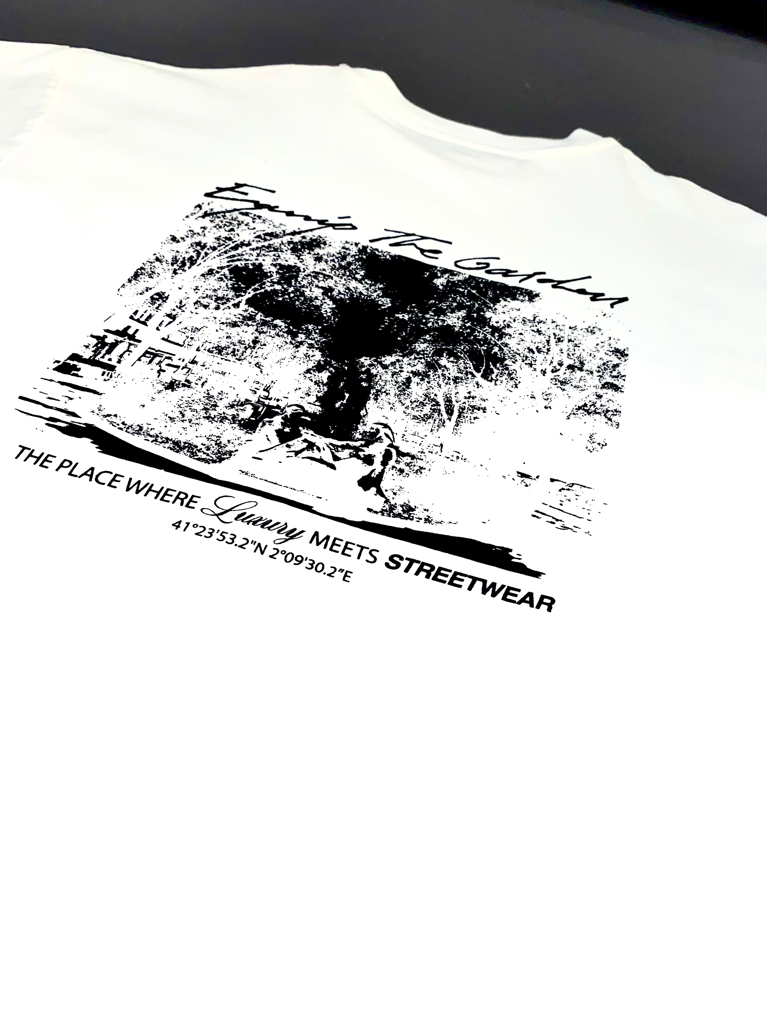 The Garden Logo Tee White