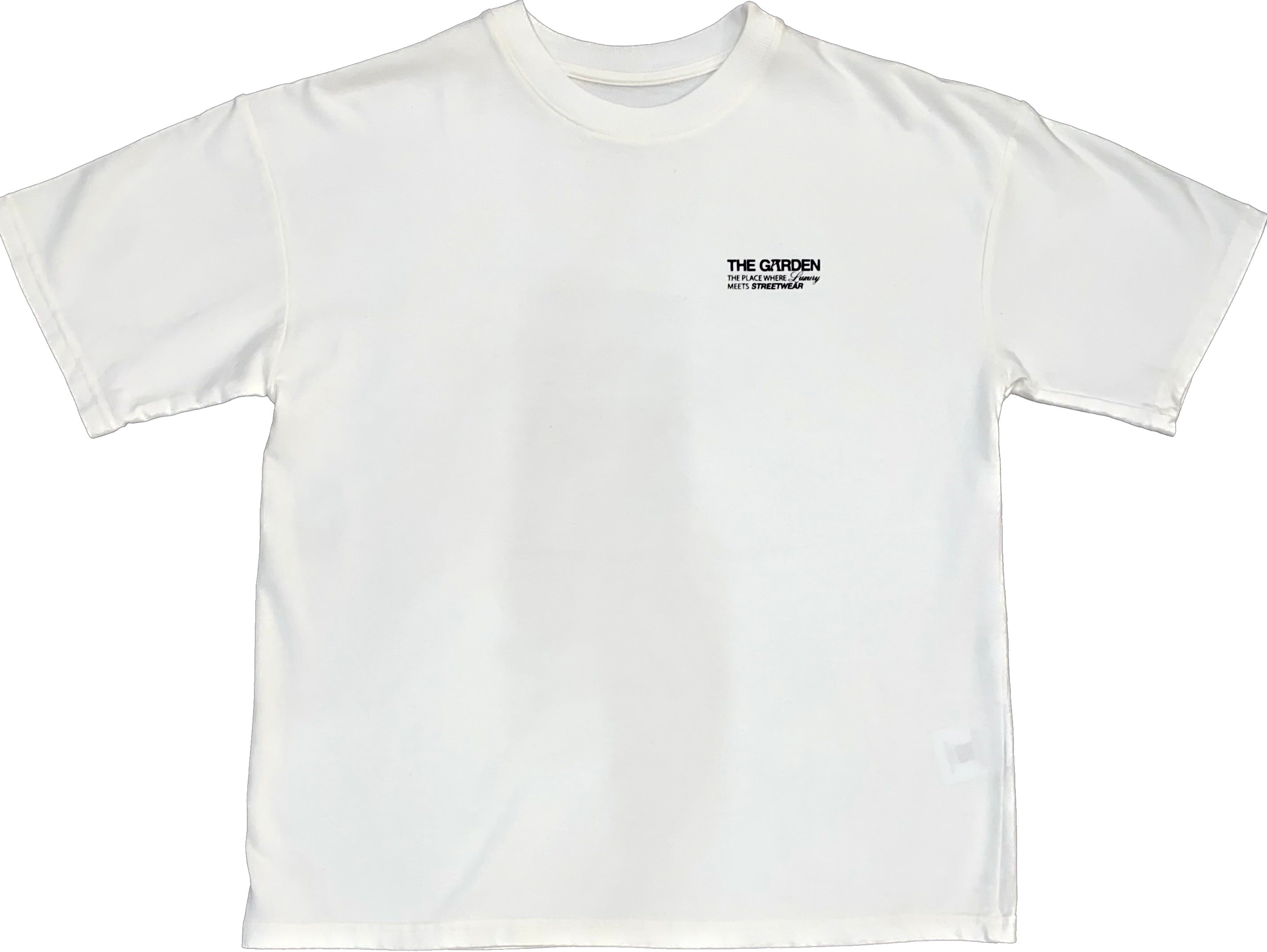 The Garden Logo Tee White