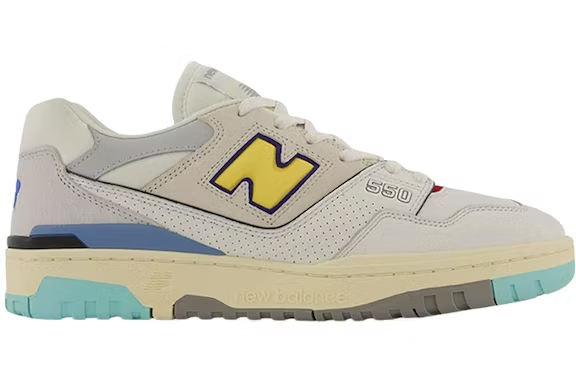 New Balance 550 Sea Salt Yellow THE GARDEN