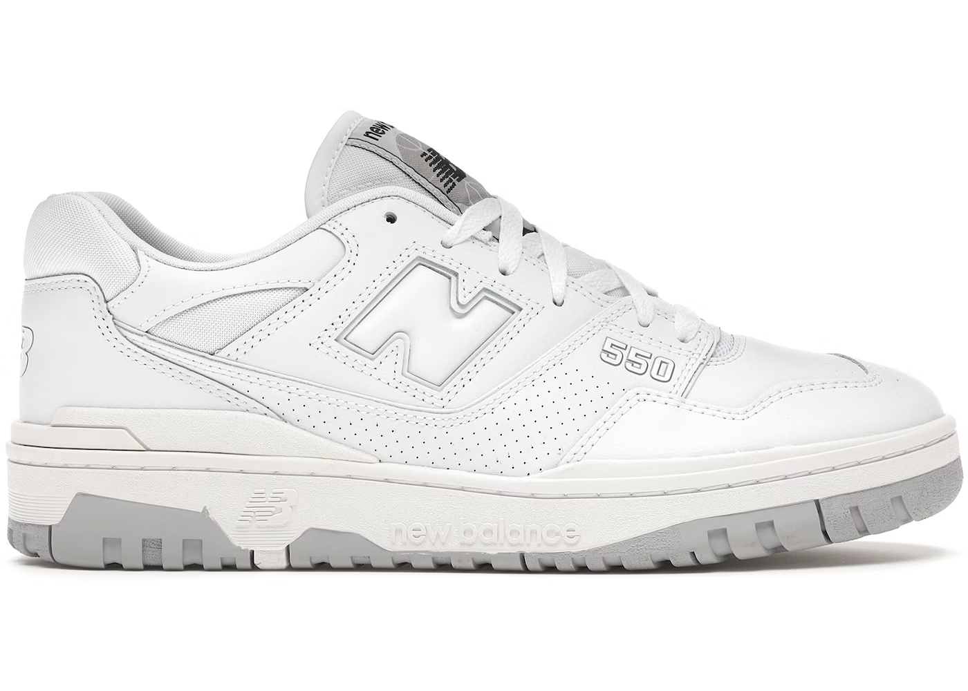 New Balance 550 White Grey THE GARDEN
