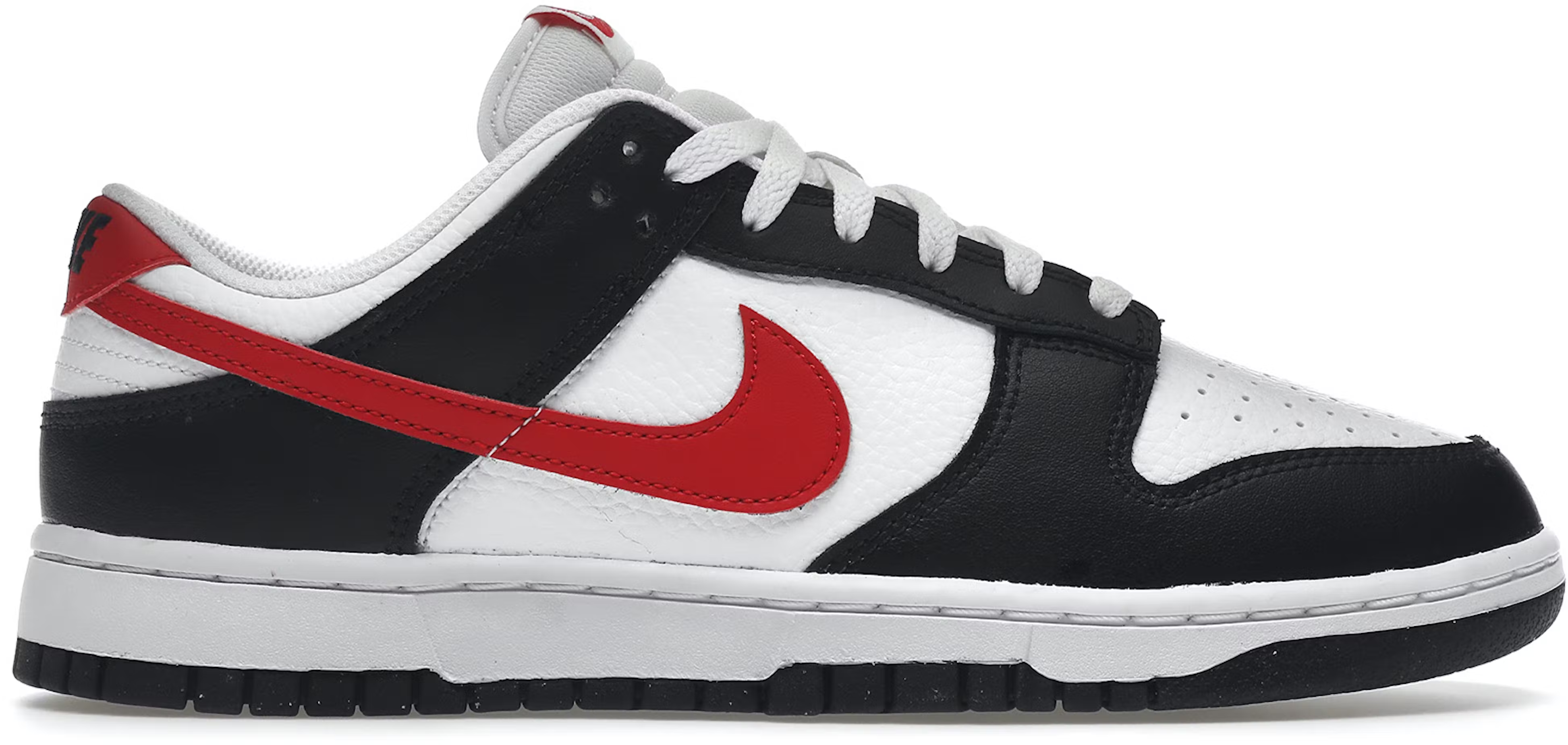 Nike Dunk Low Retro Red Swoosh Panda THE GARDEN