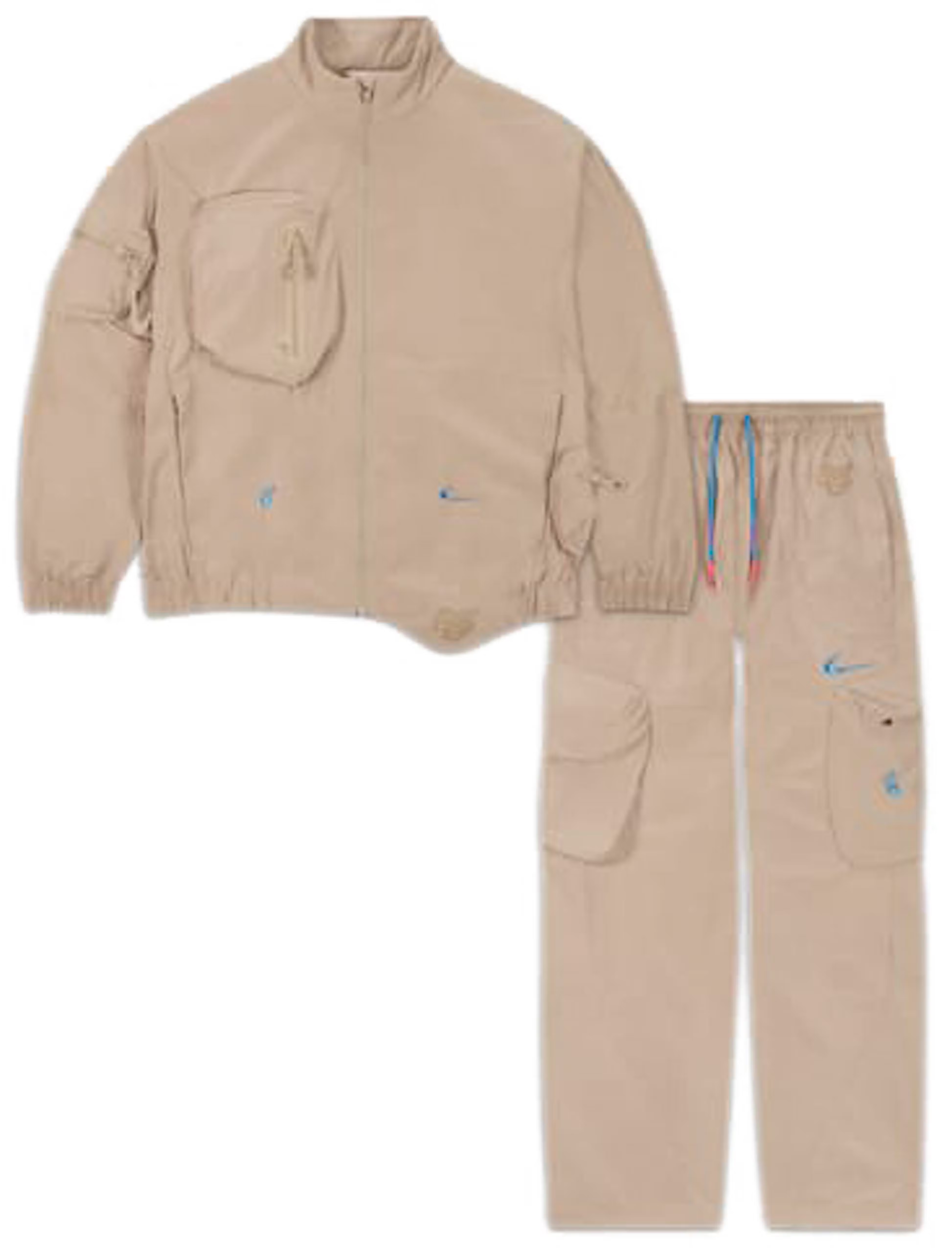 Off-White x Nike 003 Tracksuit Set Beige THE GARDEN