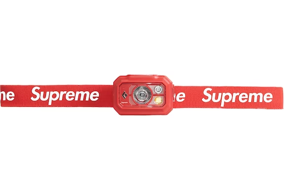 Supreme Black Diamond Storm 400 Headlamp Red THE GARDEN