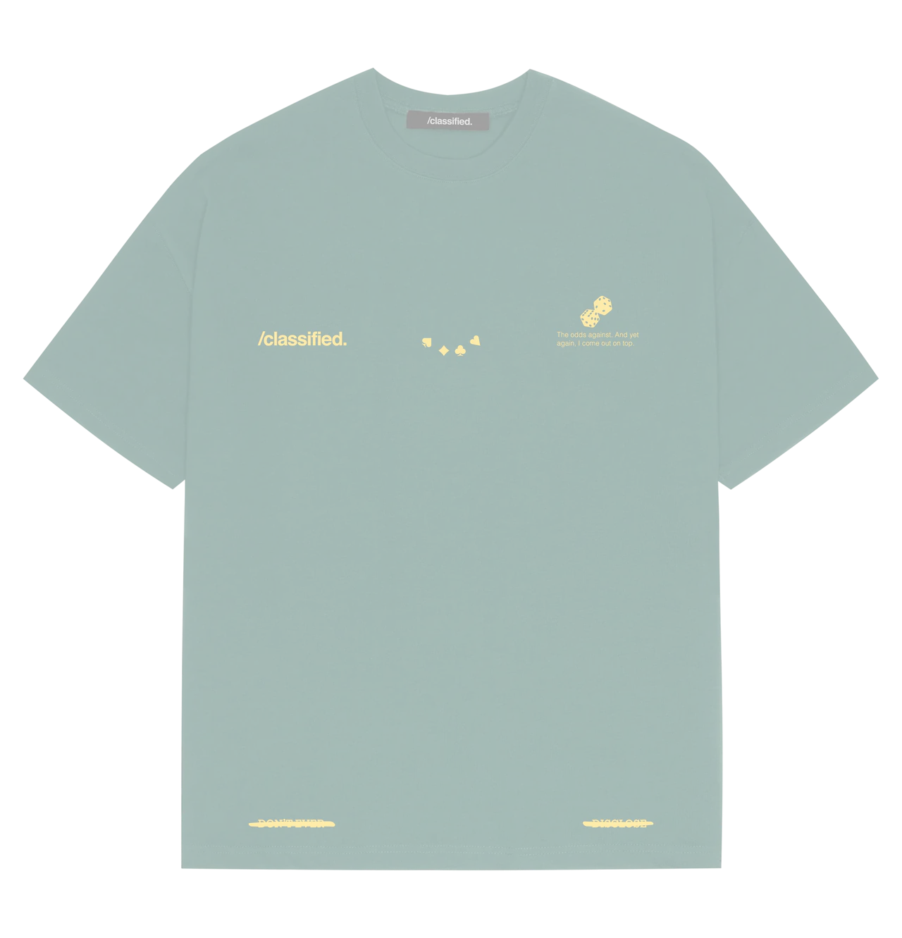 Classified Dice Tee Green