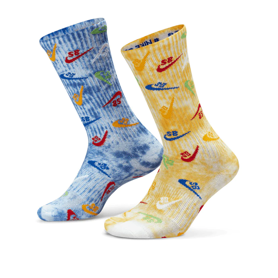 Nike SB Everyday Max Lightweight Skate Crew Socks Sandy The Garden