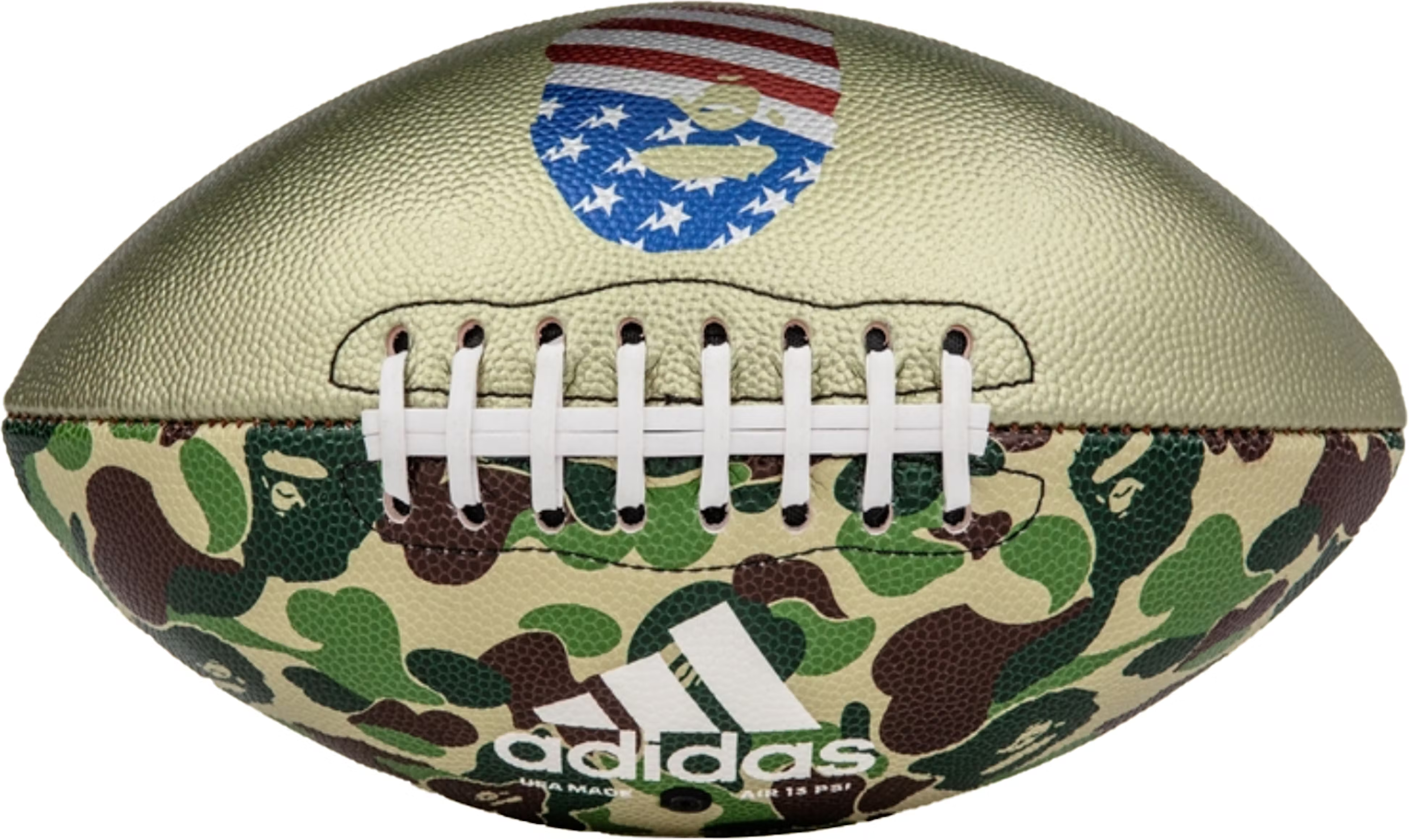 BAPE x Adidas Football Green