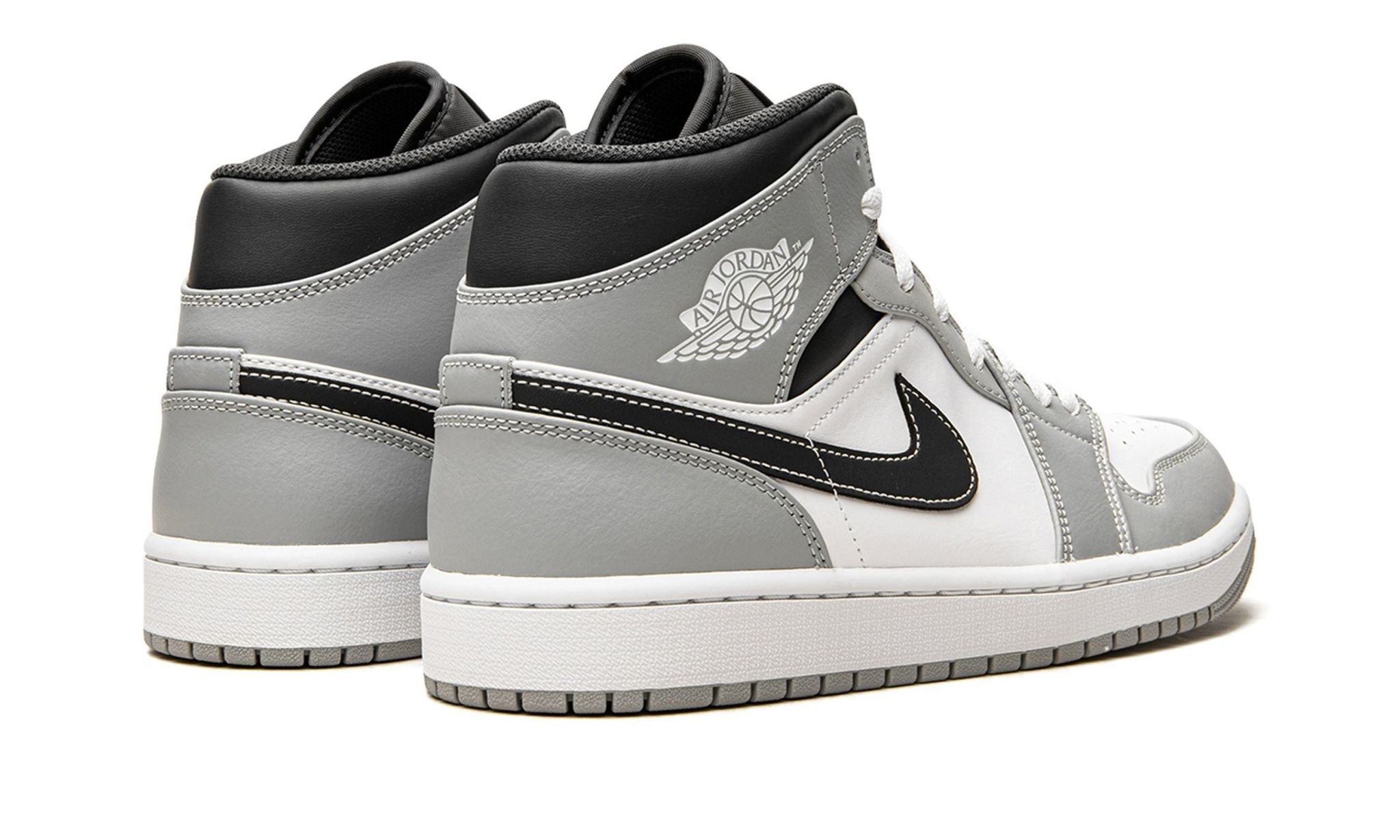 Jordan 1 Mid Light Smoke Grey Anthracite GS