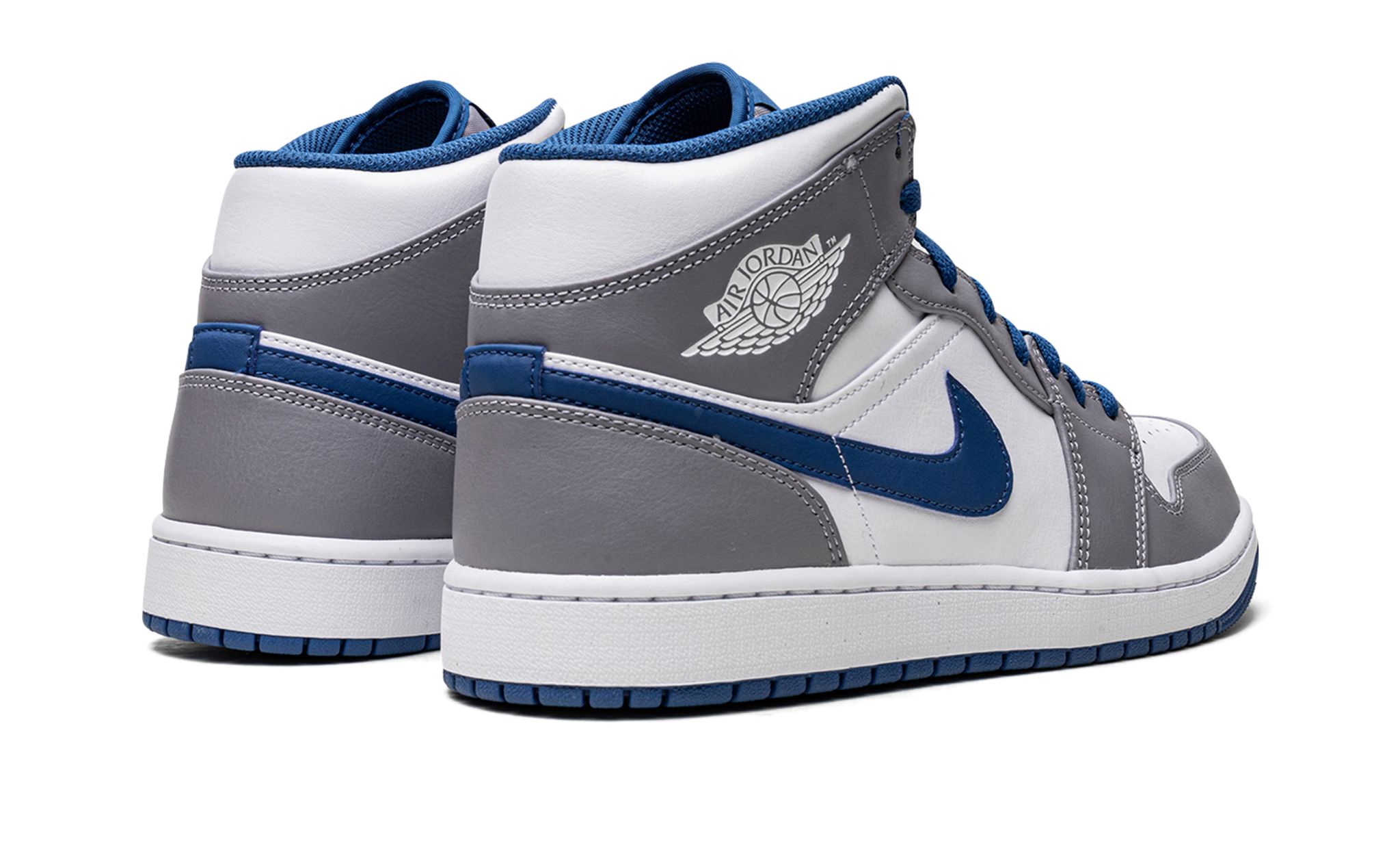 Jordan 1 Mid True Blue Cement GS