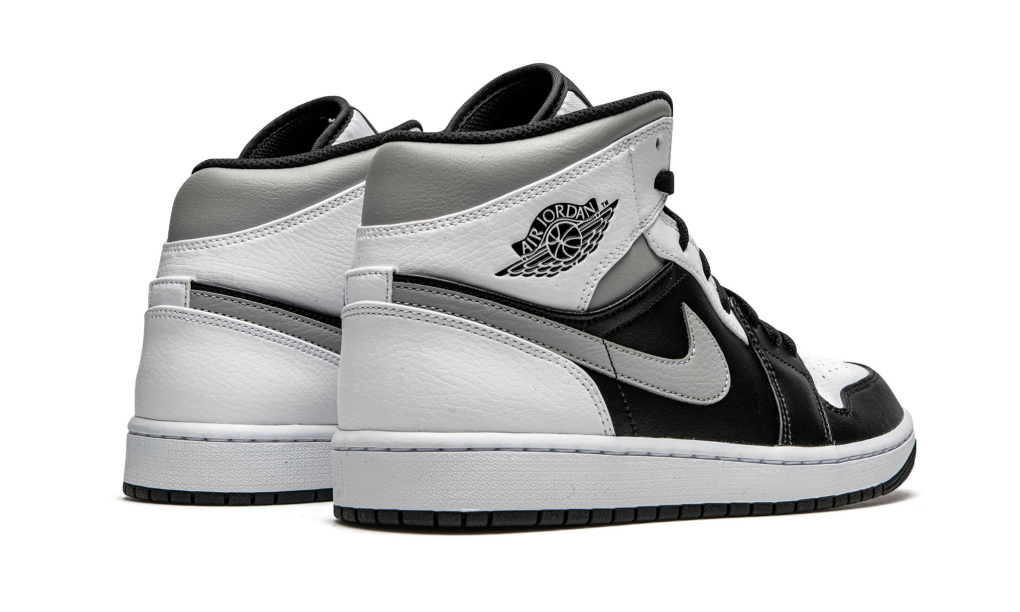 Jordan 1 Mid White Shadow GS