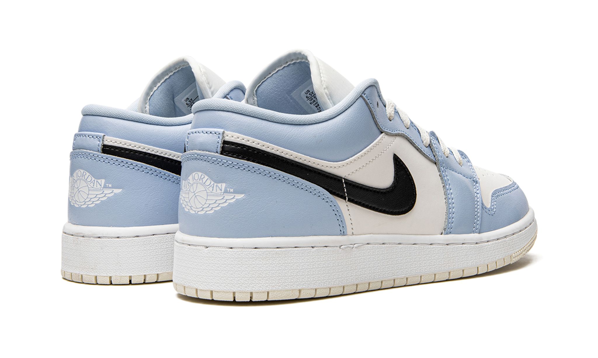 Jordan 1 Low Ice Blue Black (GS)