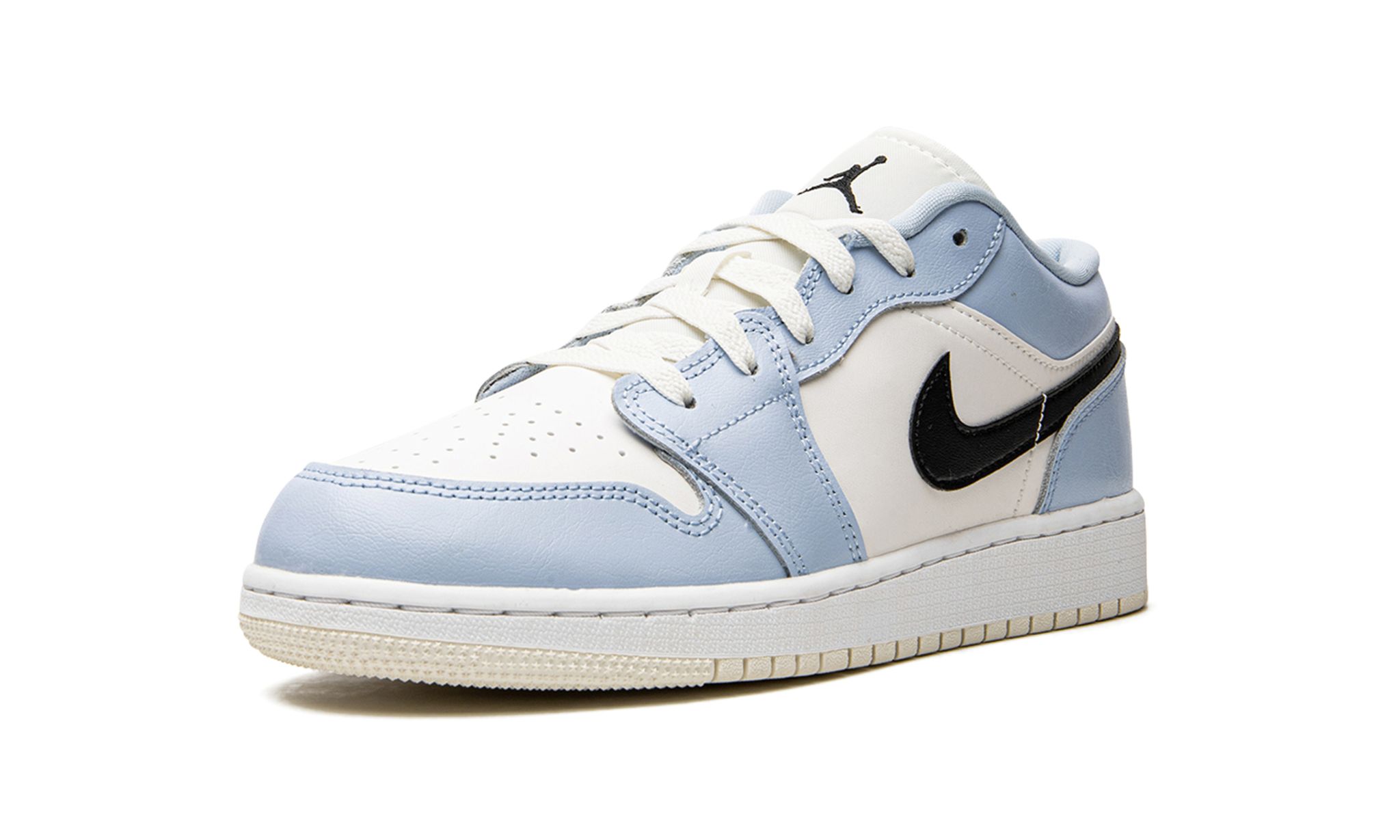 Jordan 1 Low Ice Blue Black (GS)