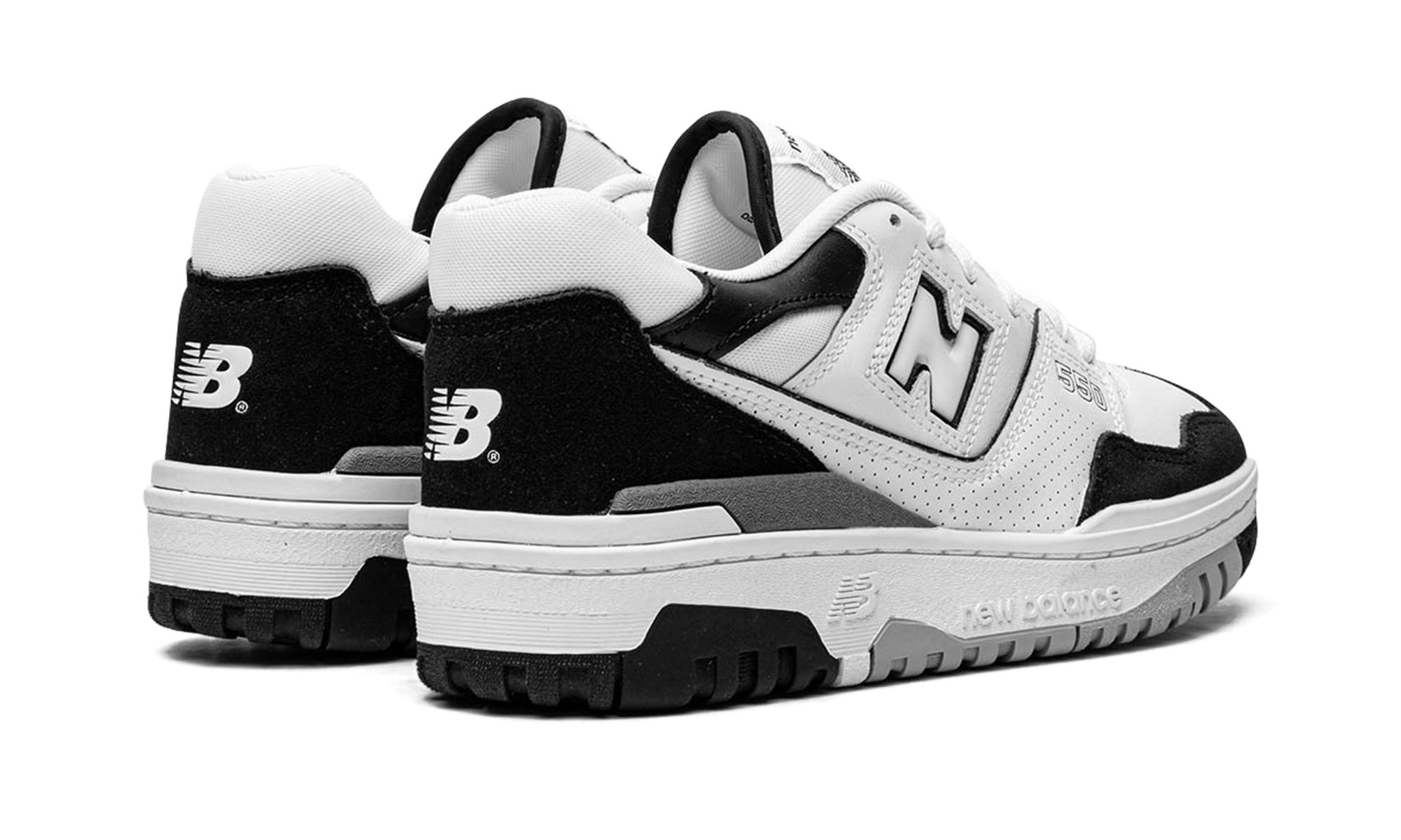 New Balance 550 White Black Rain Cloud GS