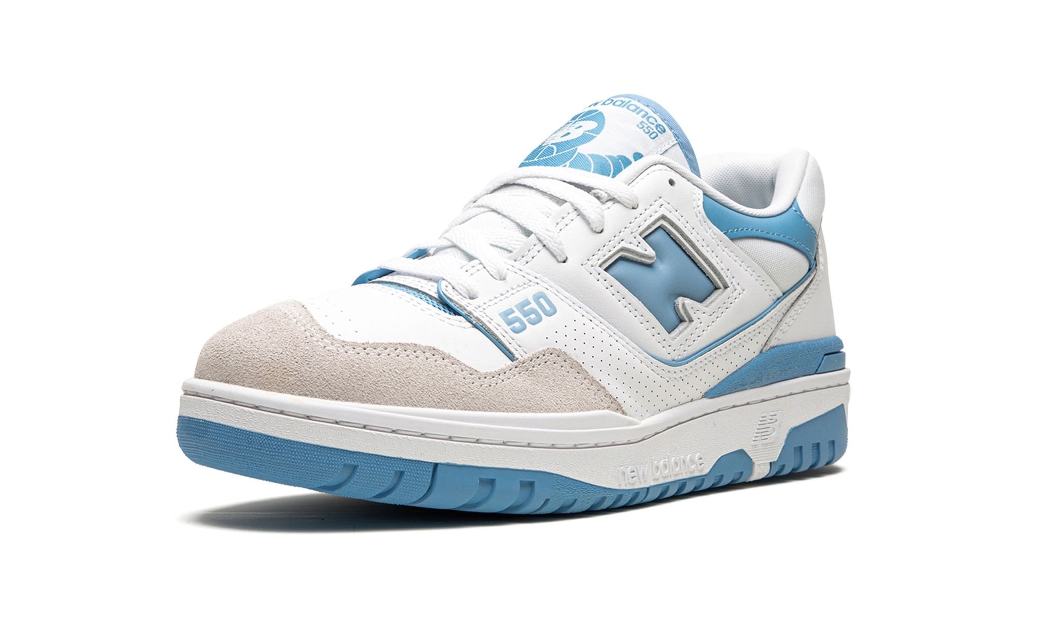 New Balance 550 White Blue Haze Rain Cloud
