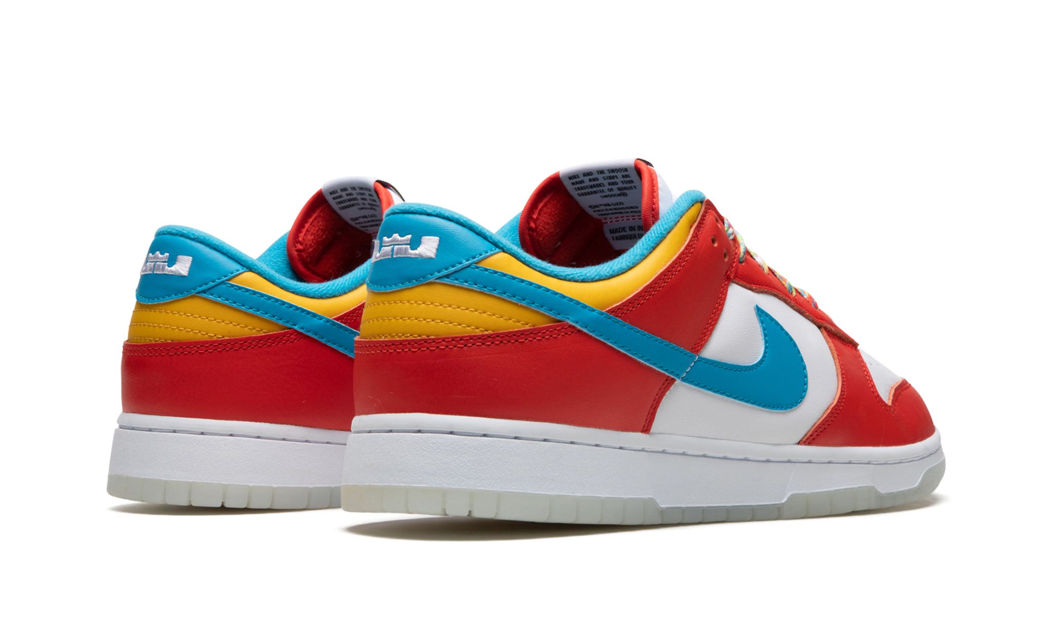 Nike Dunk Low QS LeBron James Fruity Pebbles – The Garden