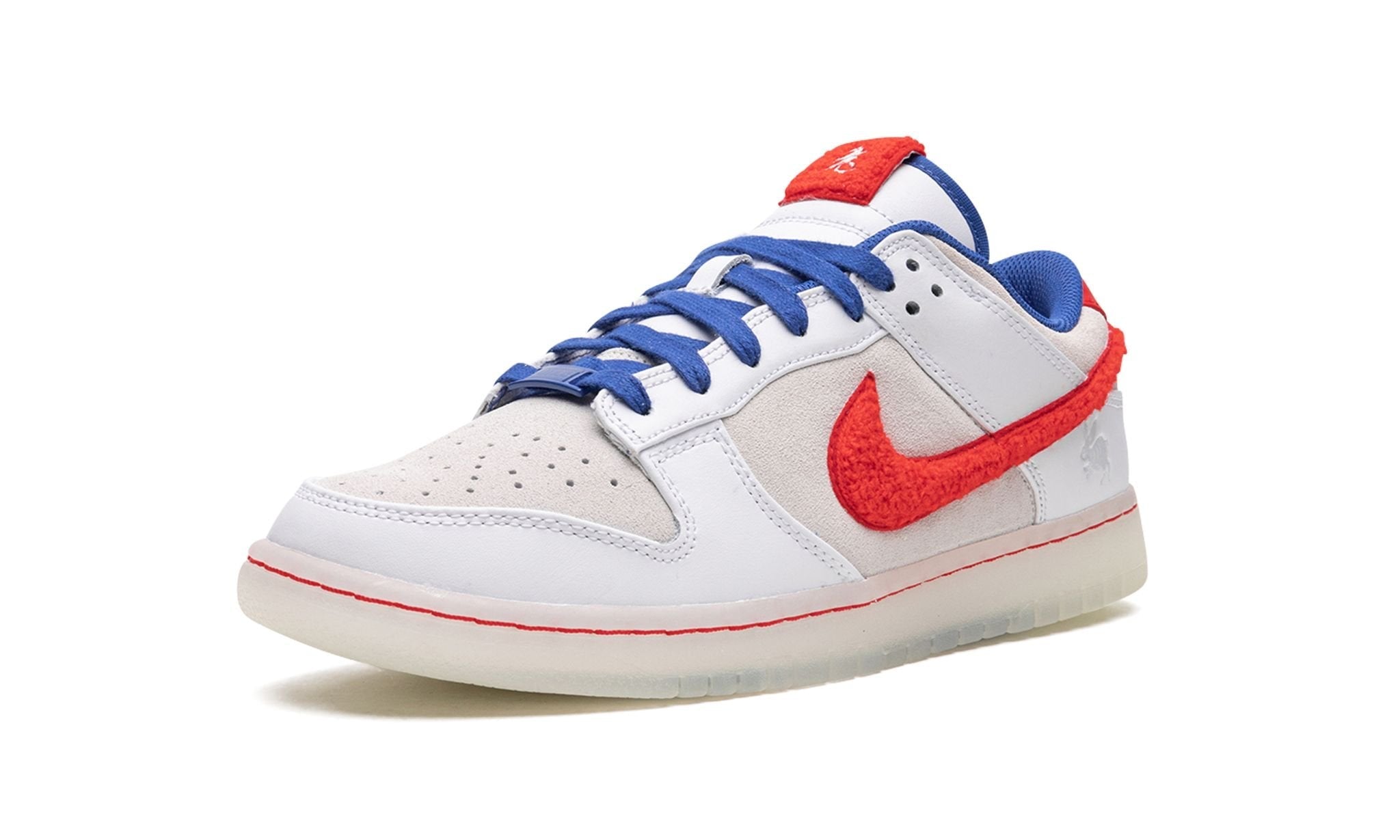 Nike Dunk Low Retro PRM Year of the Rabbit White Crimson Varsity Royal