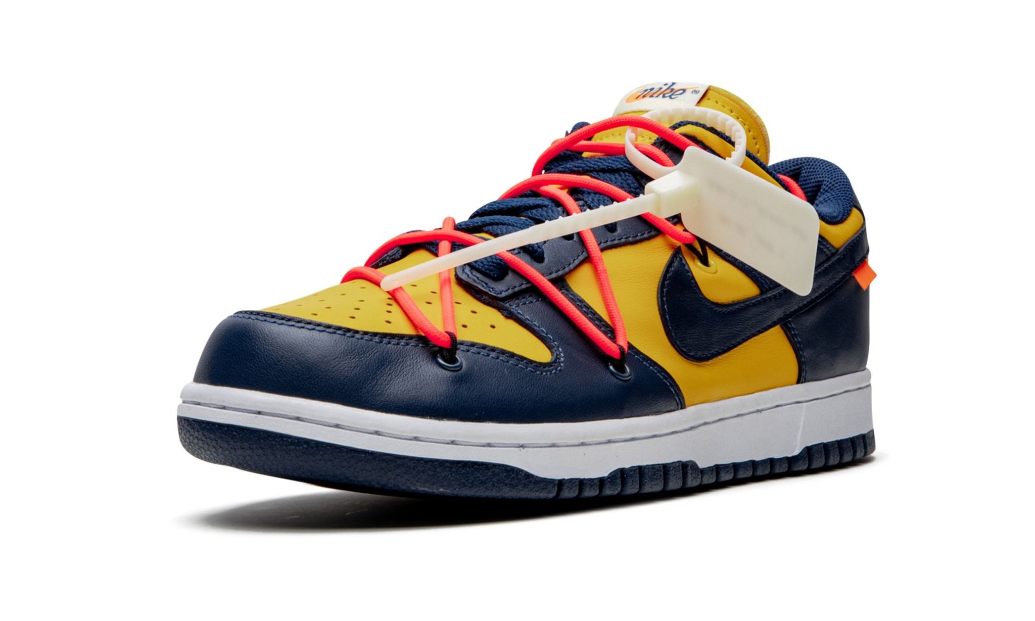 Nike Dunk Low Off-White University Gold Midnight Navy