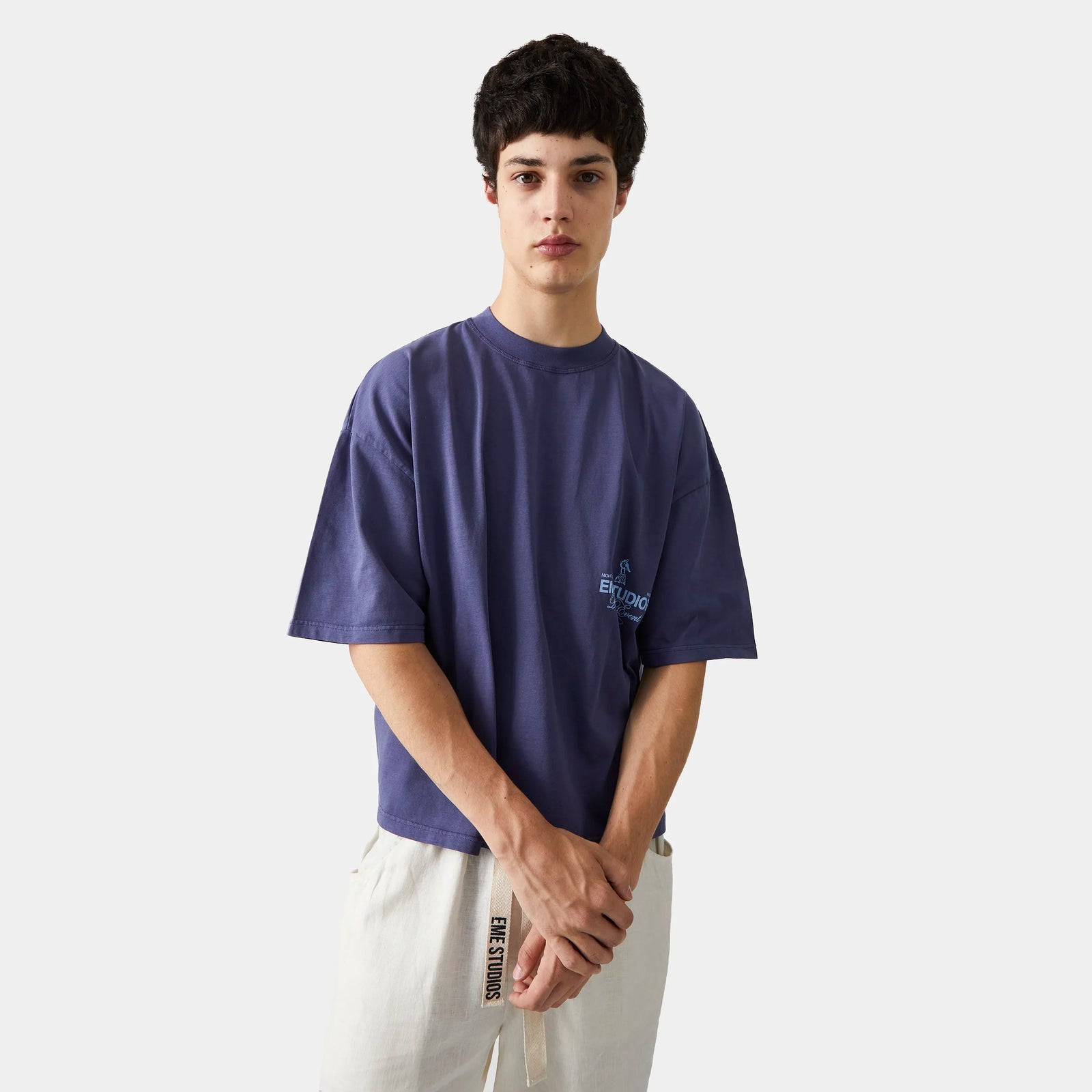 Eme Studios Disco Indigo Oversized Tee