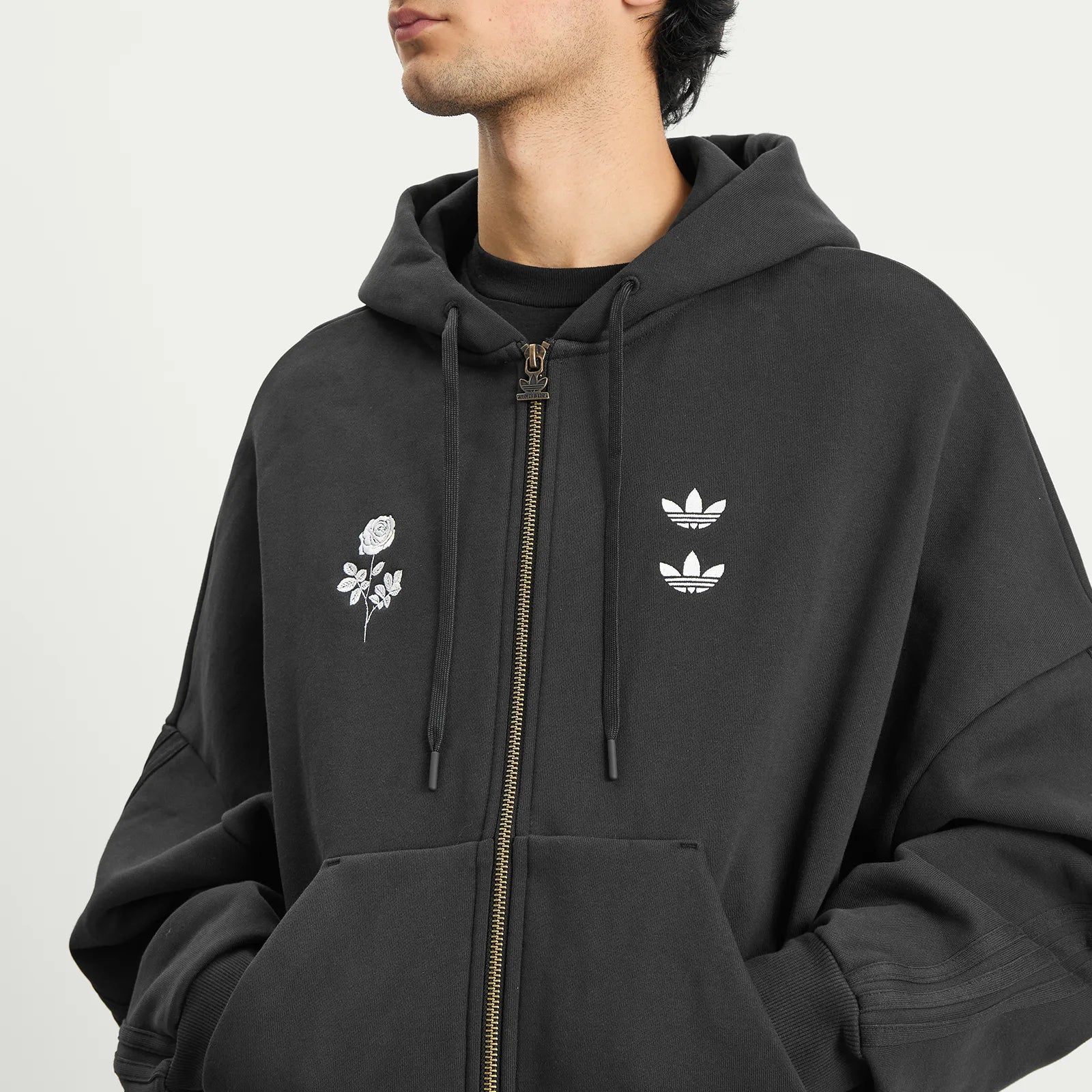 adidas x Willy Chavarria Zipped Hoodie Black
