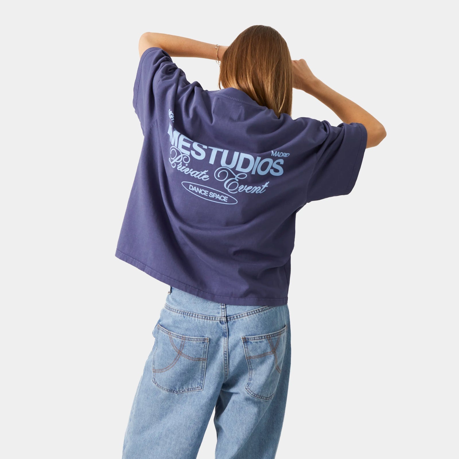 Eme Studios Disco Indigo Oversized Tee