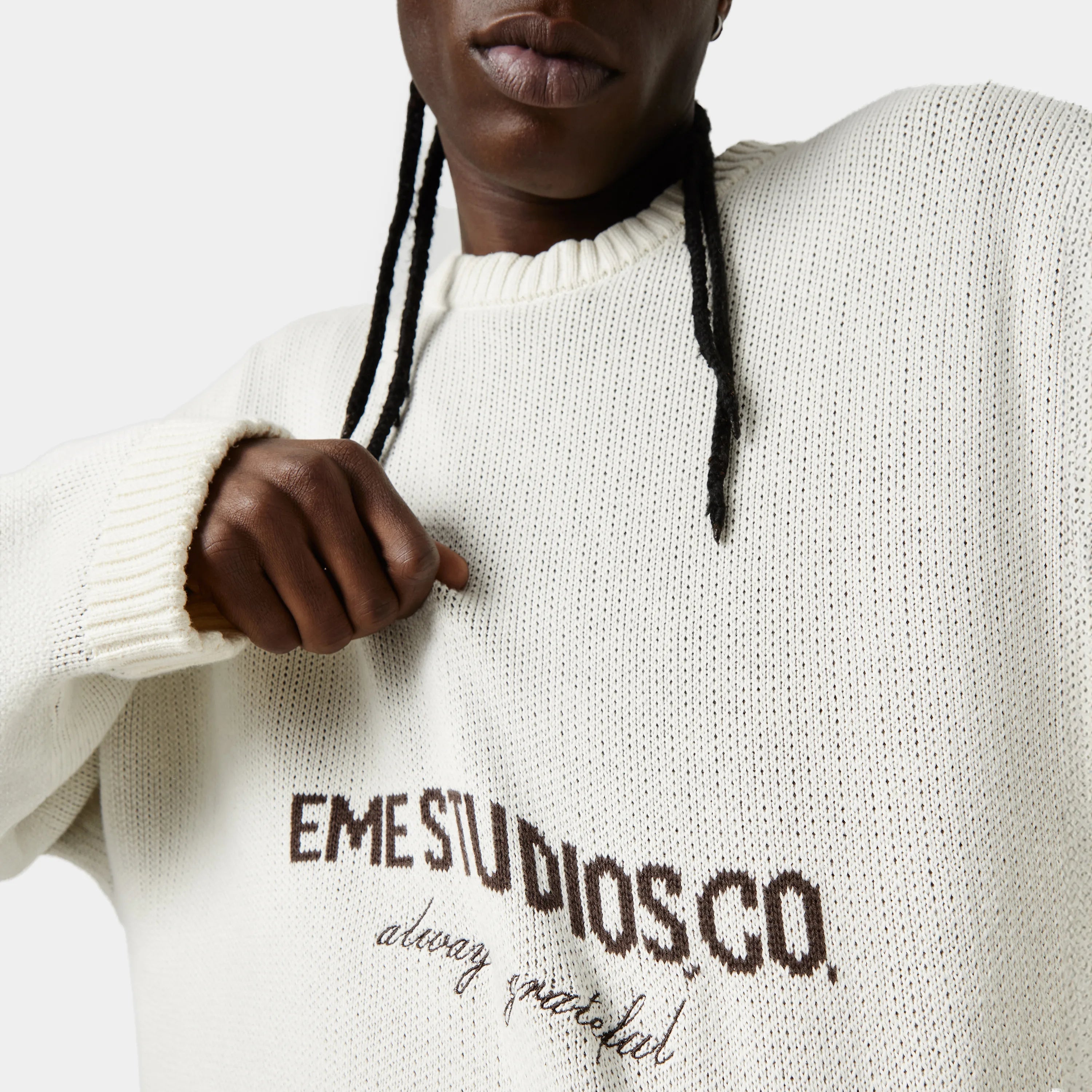 Eme Studios Master Off Sand Strickpullover