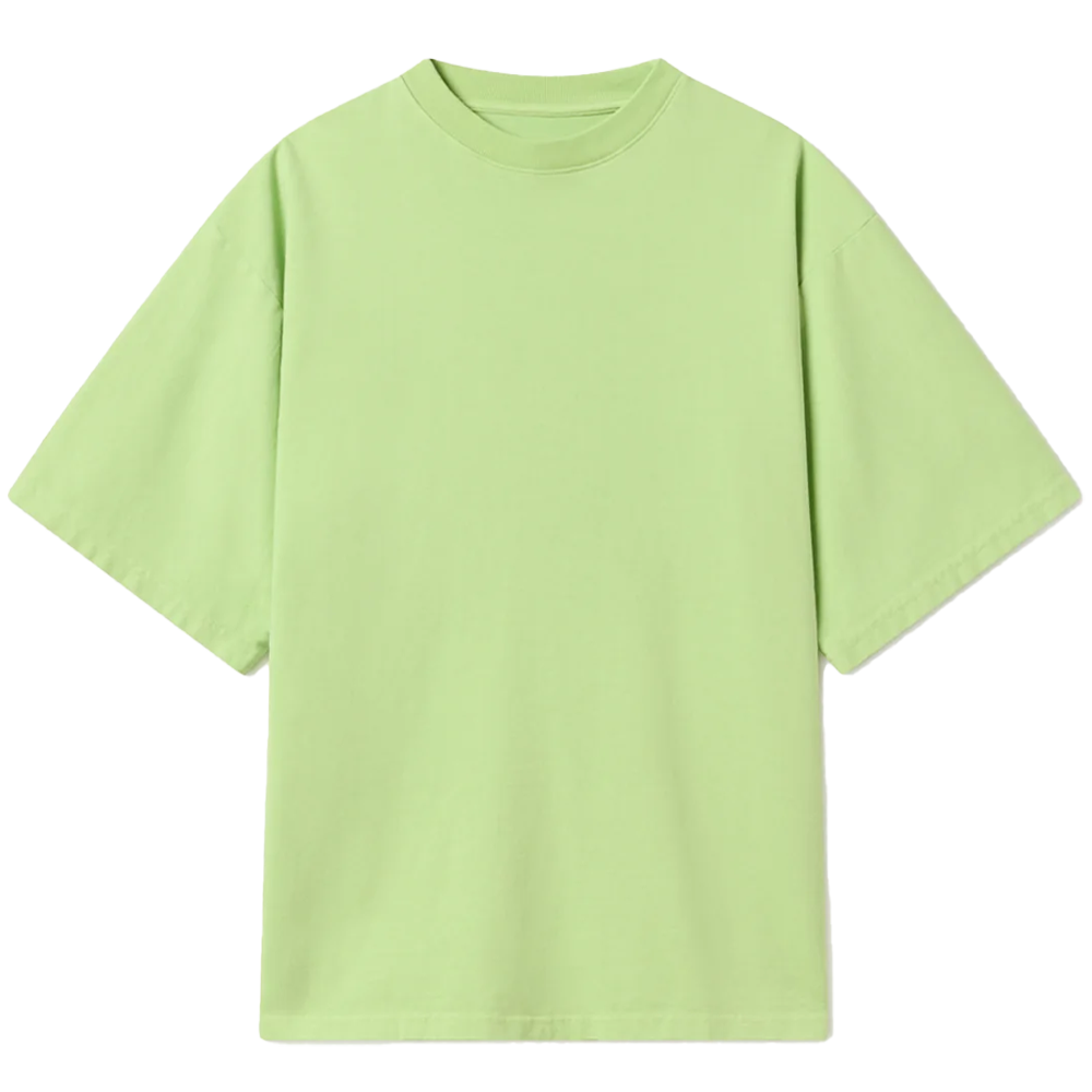 Velour Garments 300 GSM &#39;Moss Green&#39; T-Shirt