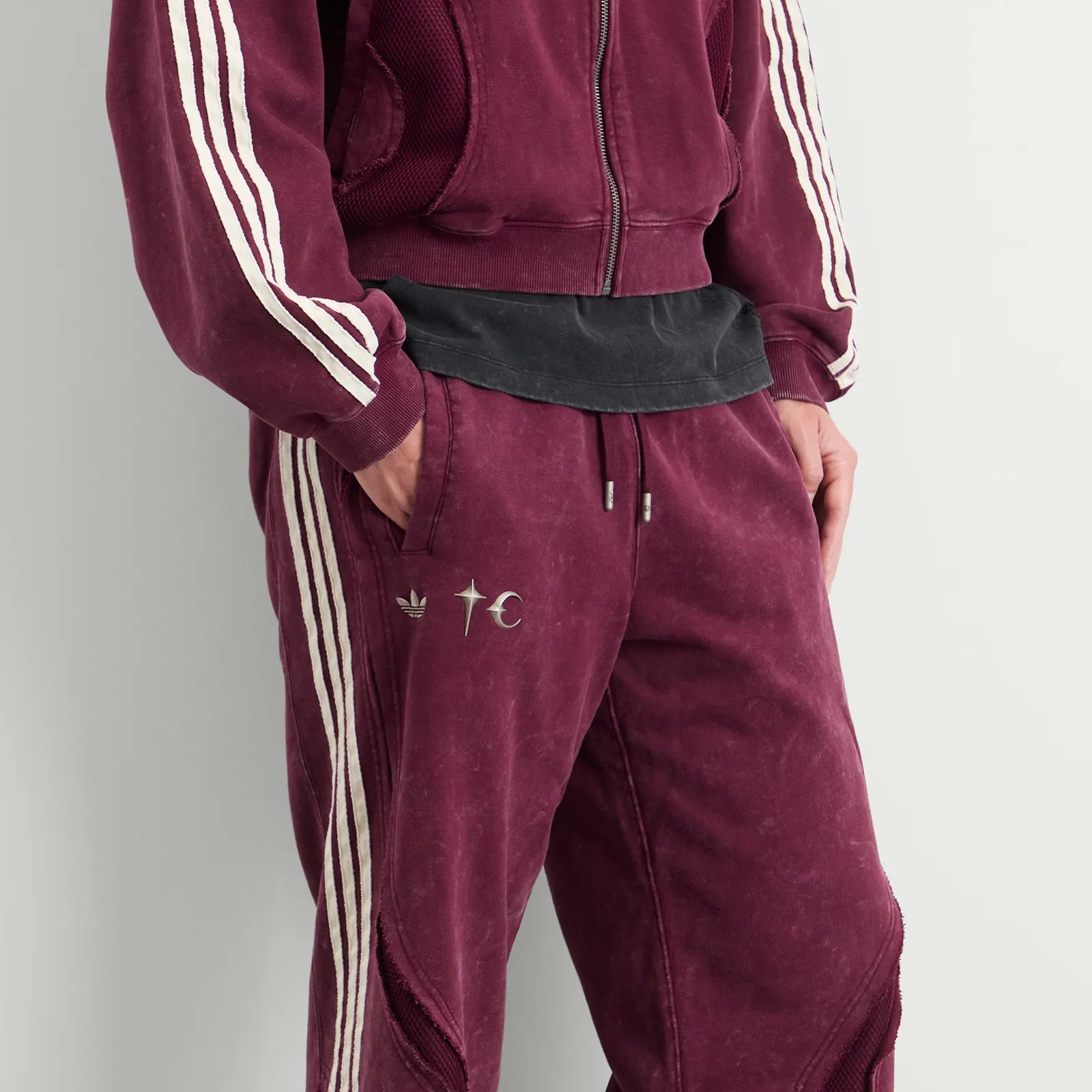 adidas x Thug Club TG Sweatpant Burgundy