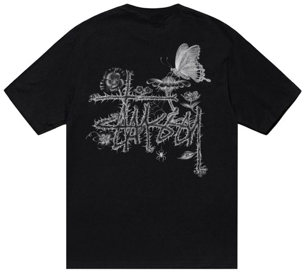 Stussy In Bloom T-Shirt Black