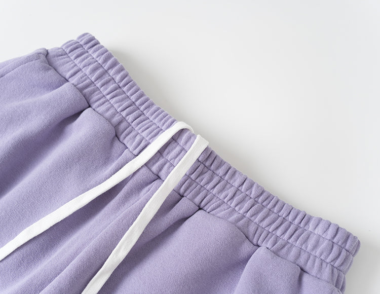 Jelenew Sweatpants aus natürlicher Baumwolle Misty Purple