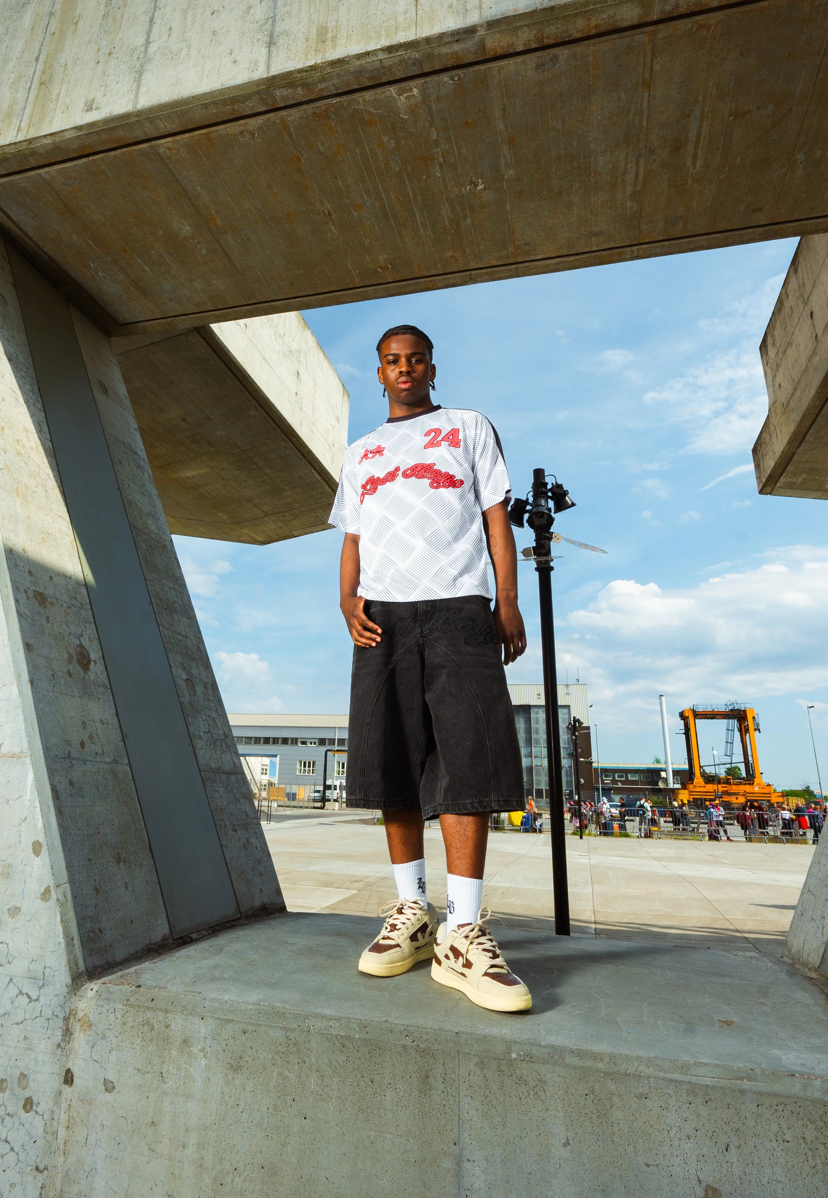 Lost Boys Cross Fade Jersey Red