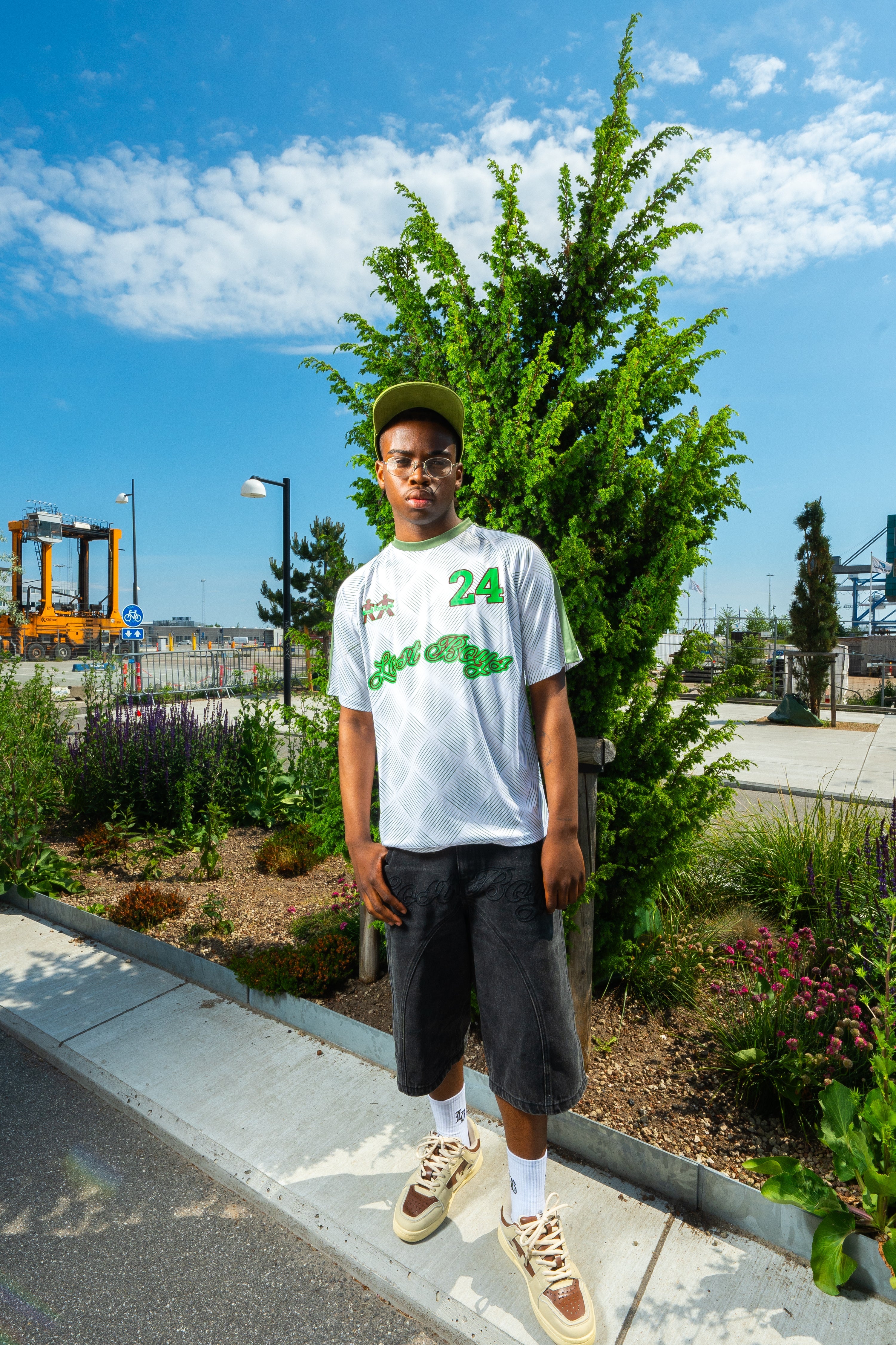 Lost Boys Cross Fade Jersey Green