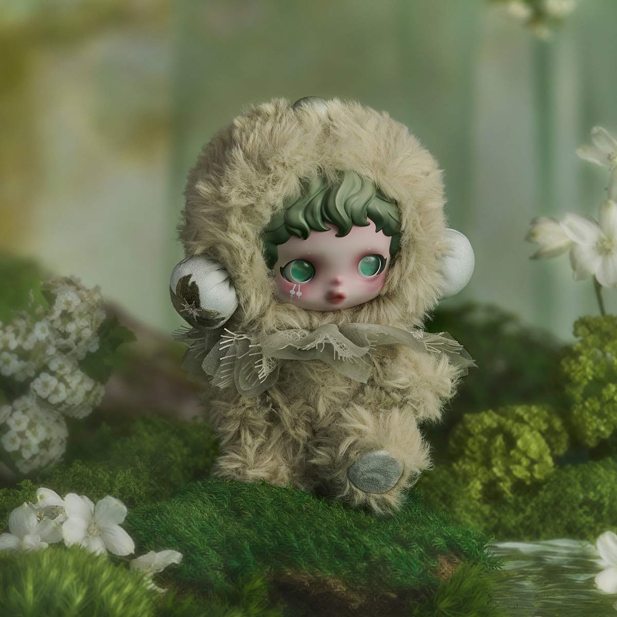 Pop Mart L&#39;impressionnisme θSullpanda Series Plush Doll Single Blind Box
