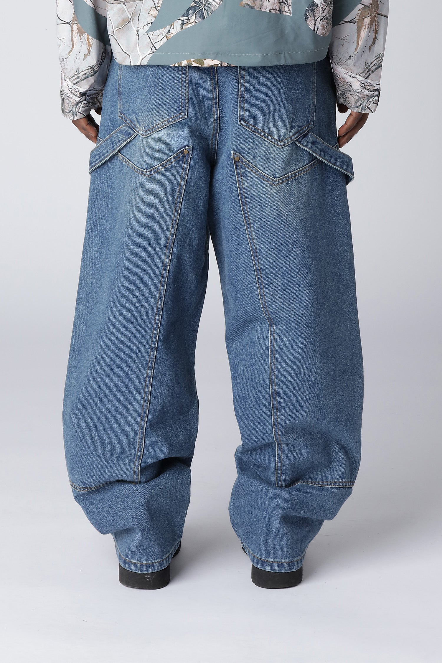 Lost Boys Baggy Carpenter Stonewashed Blue