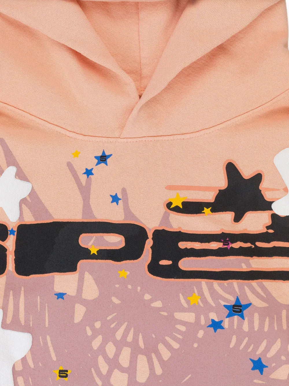 Sp5der SP5 Hoodie Bellini