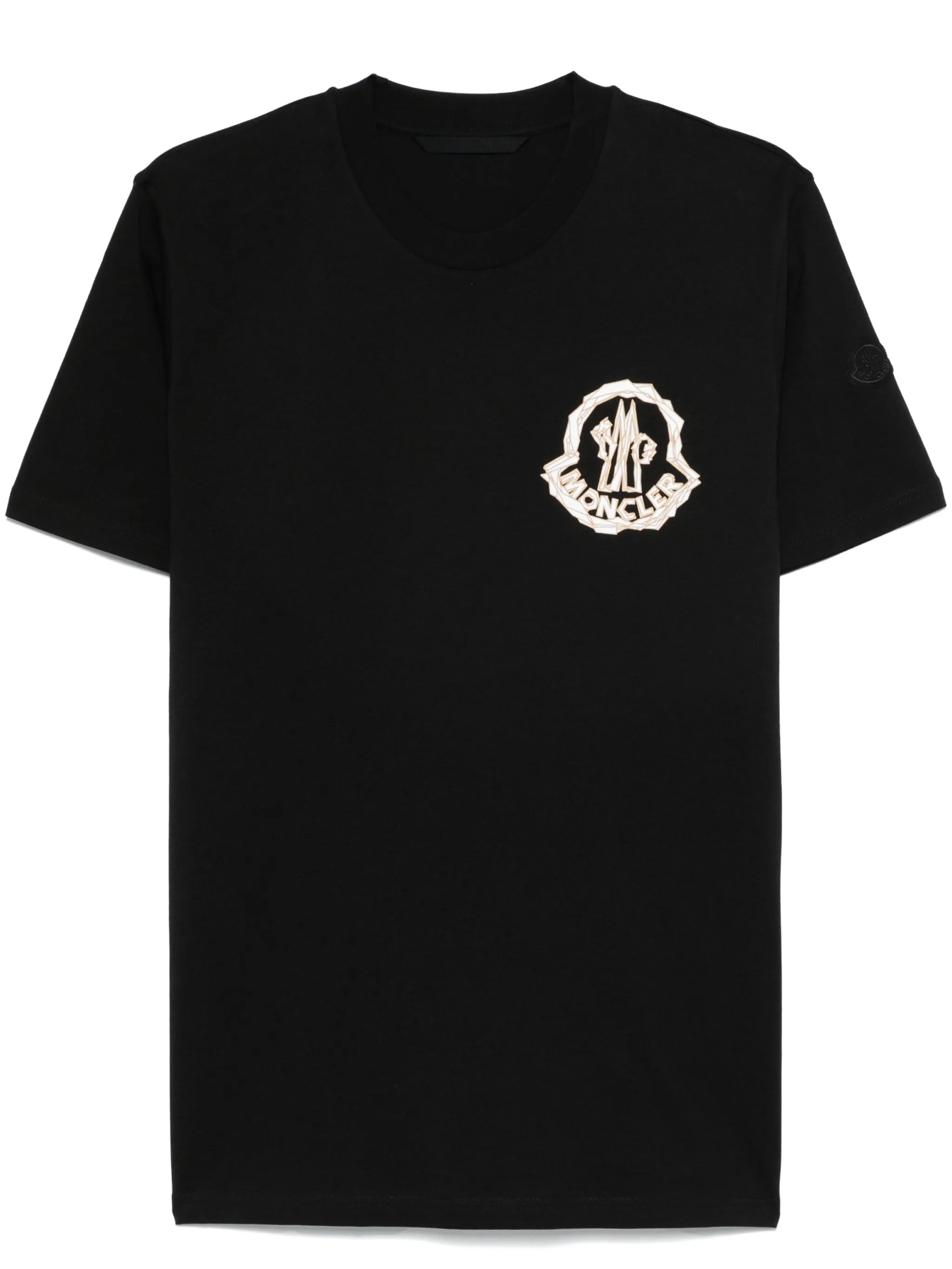 Moncler SS25 Logo T-Shirt Black